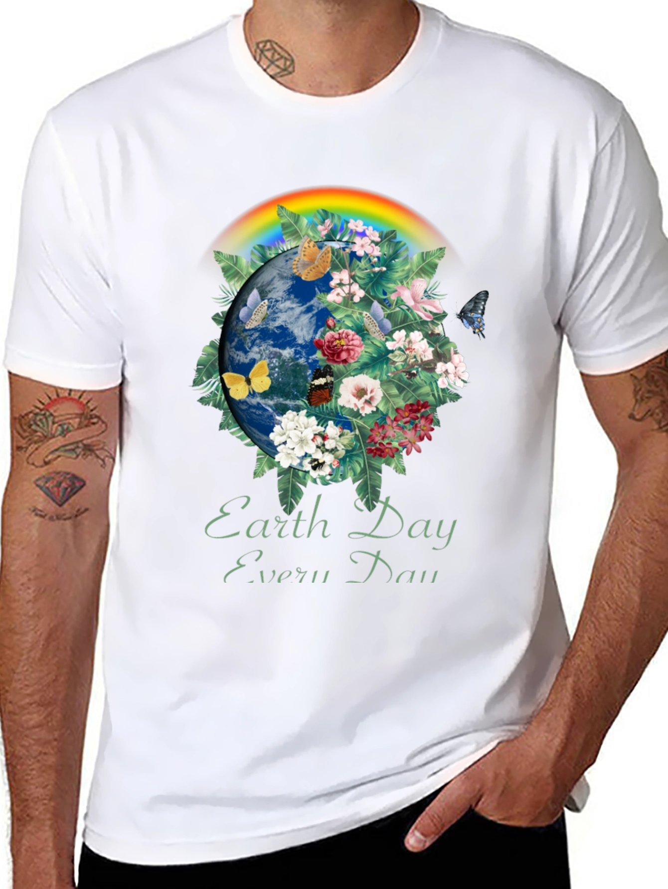 Earth Day Every Day Graphic Tee - Eco Friendly