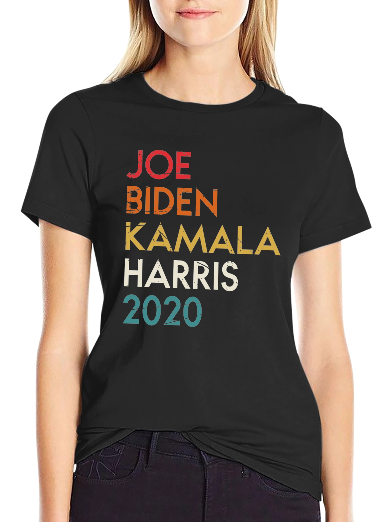 Joe Biden Kamala Harris 2020 Retro T-Shirt
