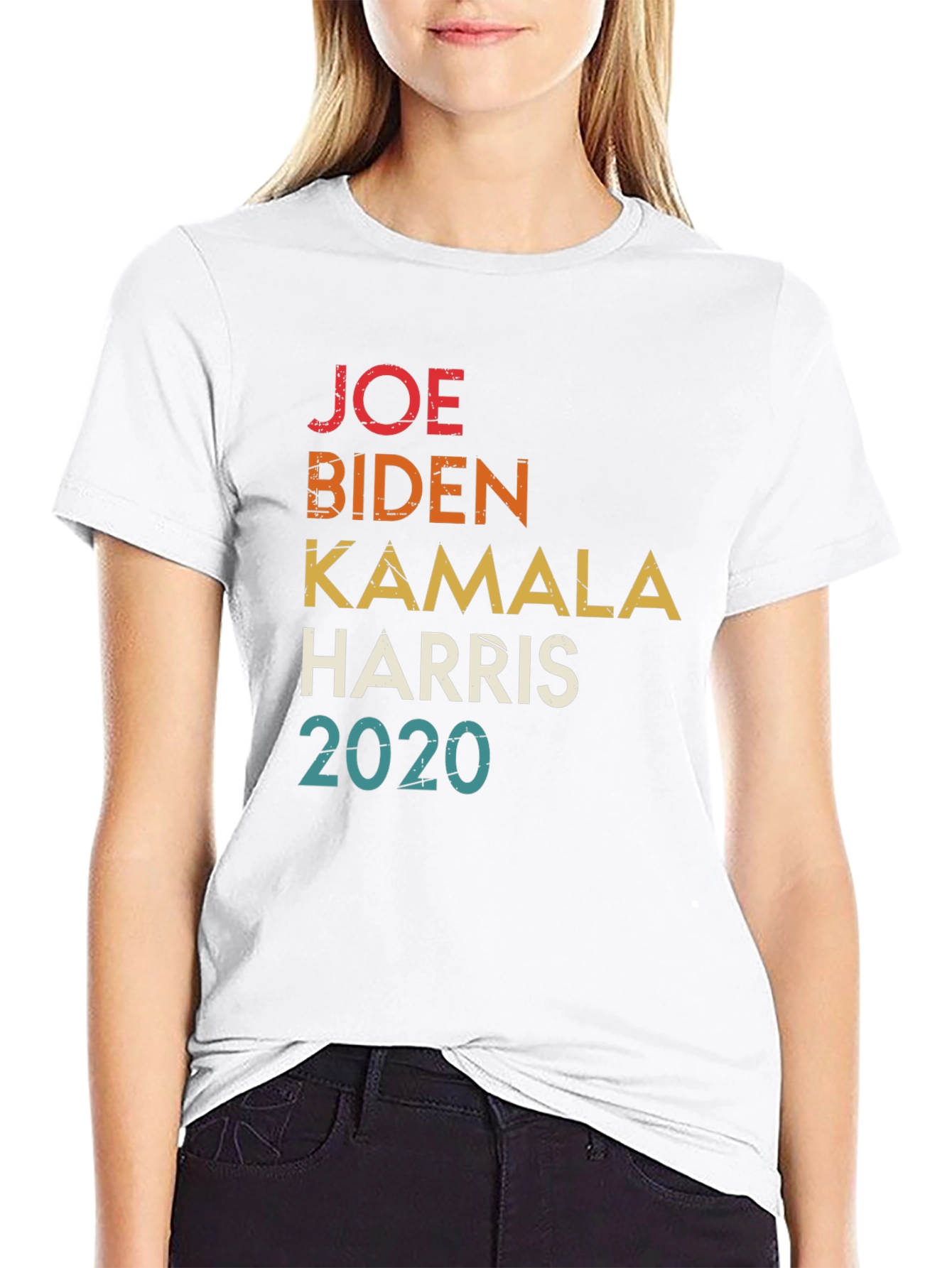 Joe Biden Kamala Harris 2020 Retro T-Shirt