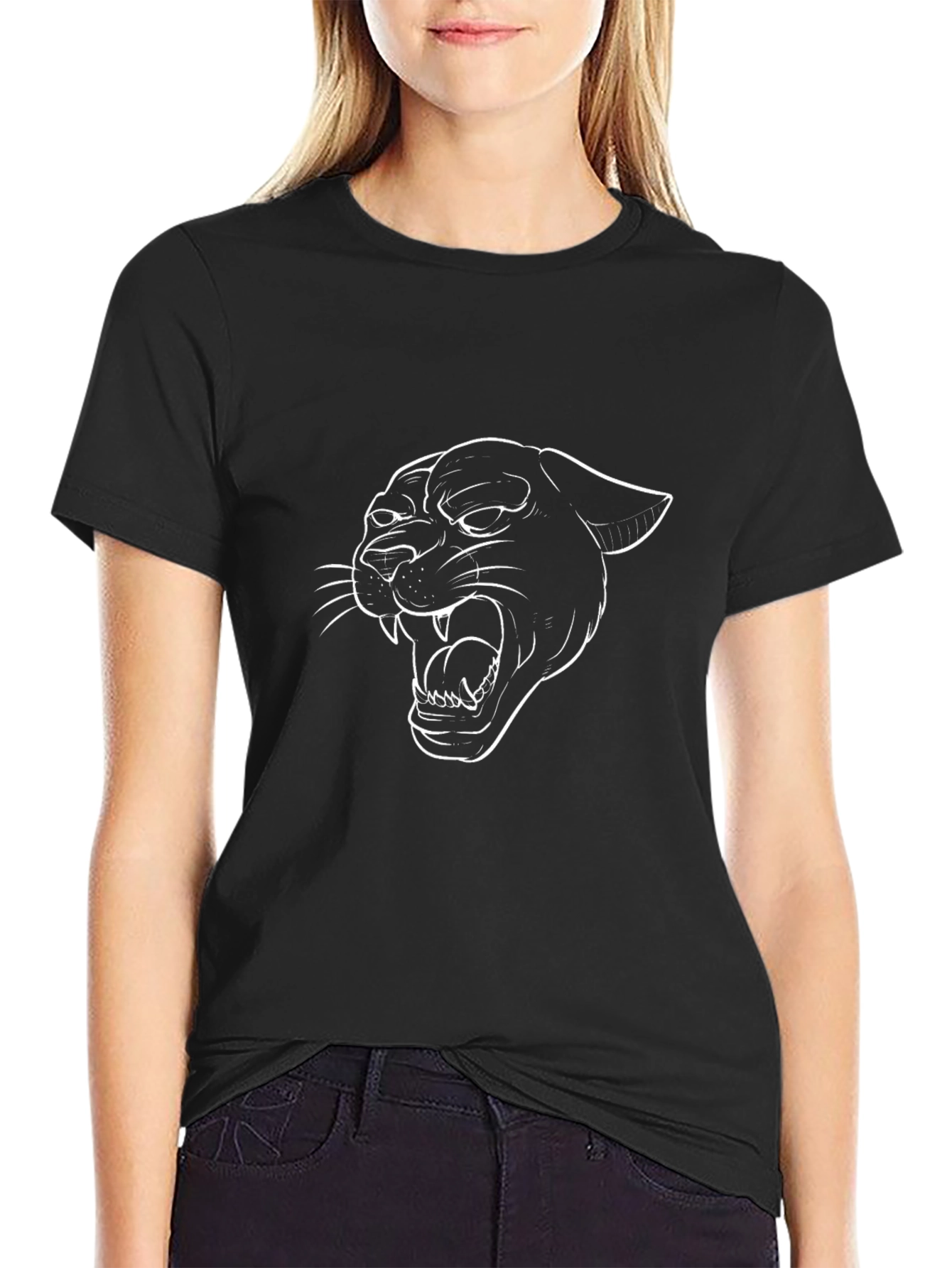 Black Panther Graphic Tee - Fierce & Stylish