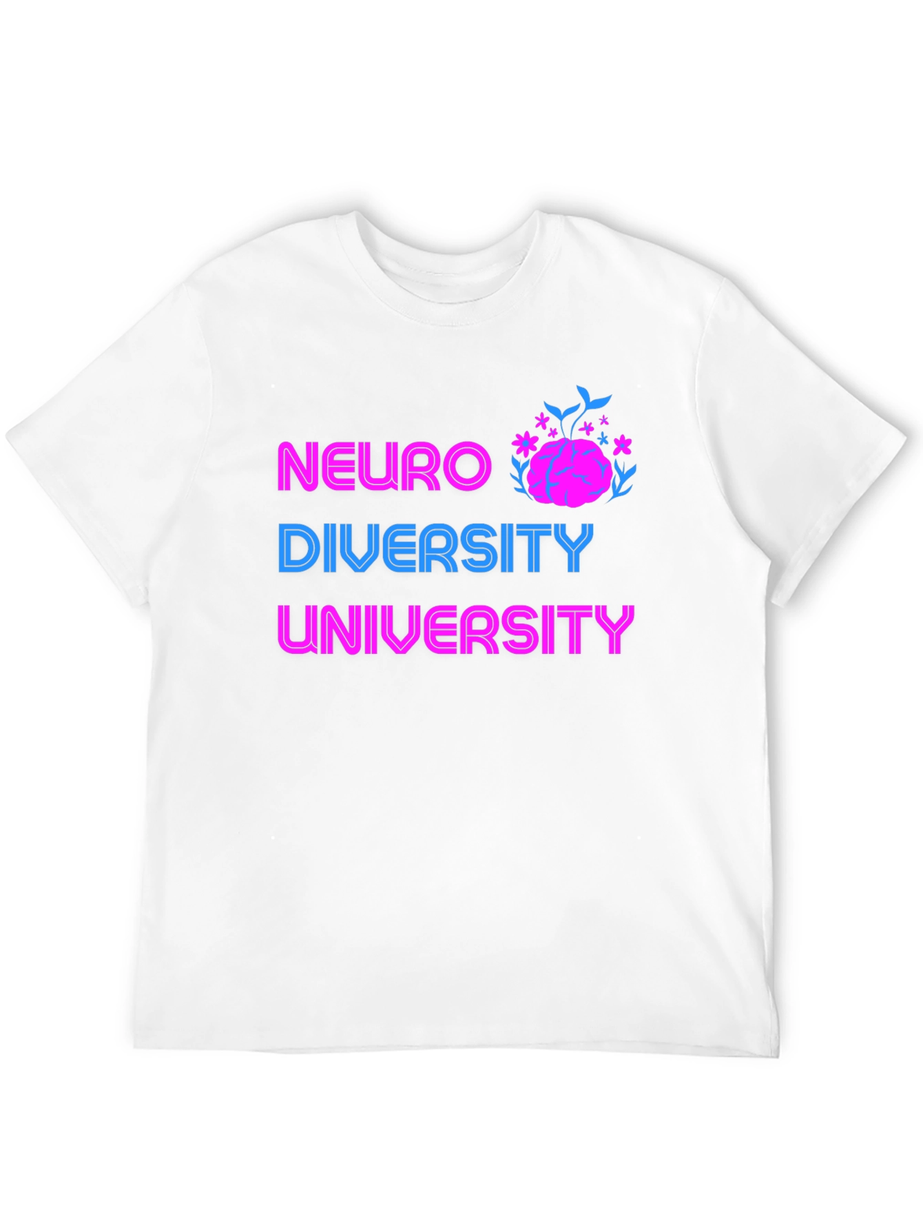 Neurodiversity University Graphic T-Shirt
