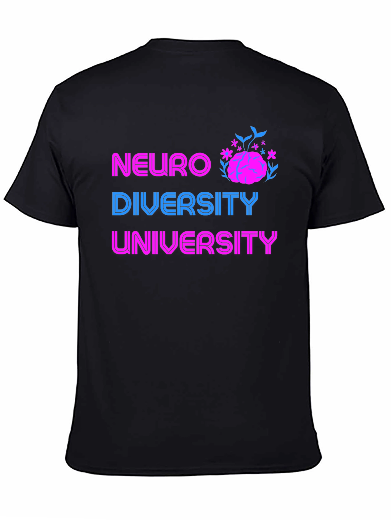 Neurodiversity University Graphic T-Shirt