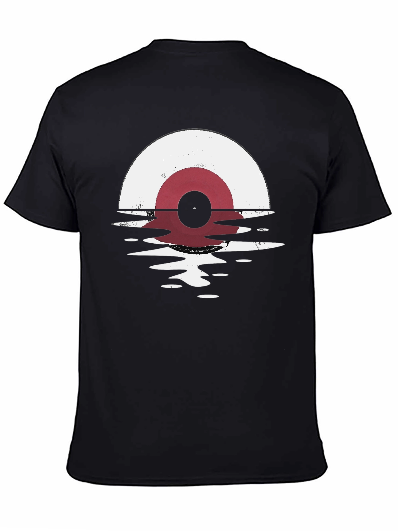 Retro Vinyl Record Graphic T-Shirt