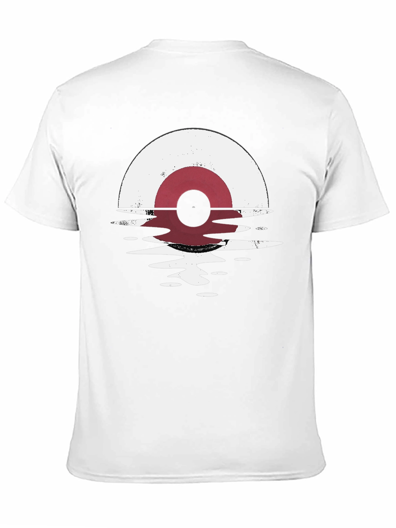 Retro Vinyl Record Graphic T-Shirt