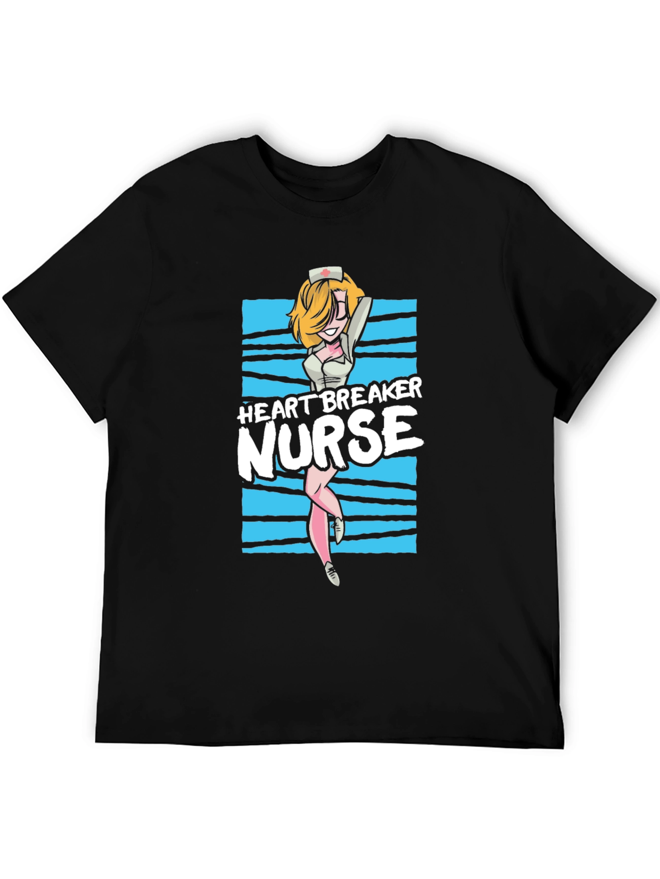 Heartbreaker Nurse T-Shirt - Novelty Graphic Tee