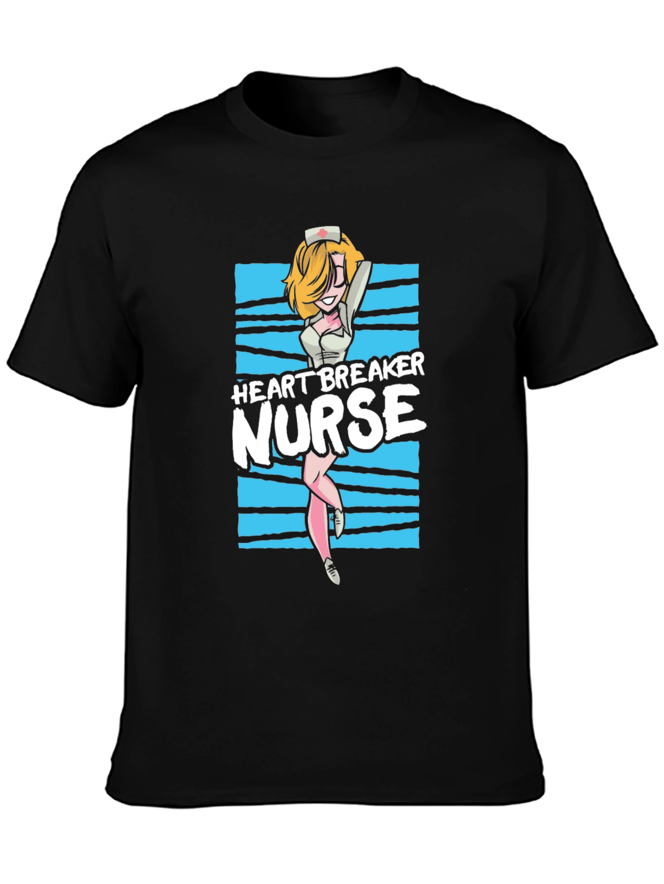 Heartbreaker Nurse T-Shirt - Novelty Graphic Tee