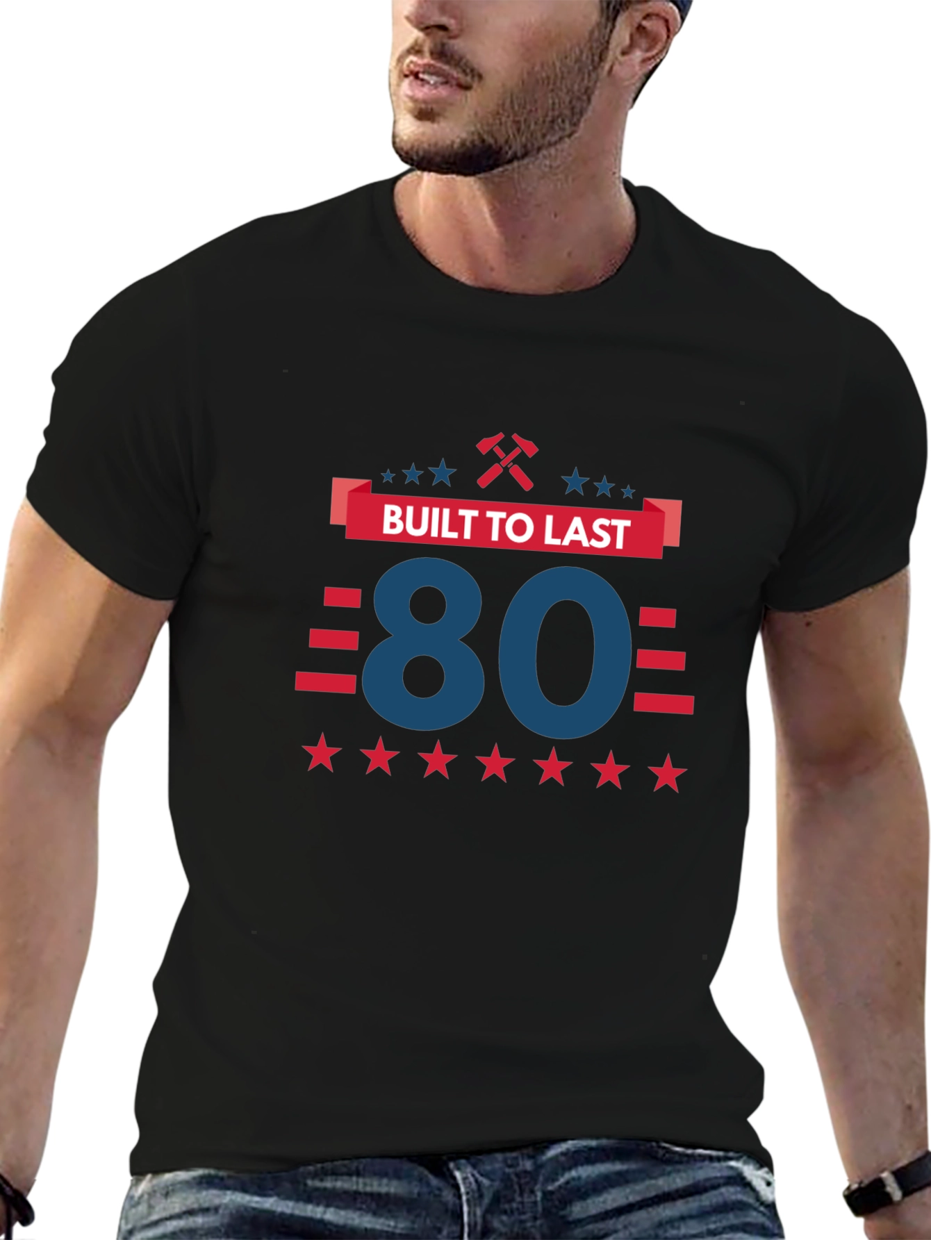 Built to Last 80th Birthday T-Shirt