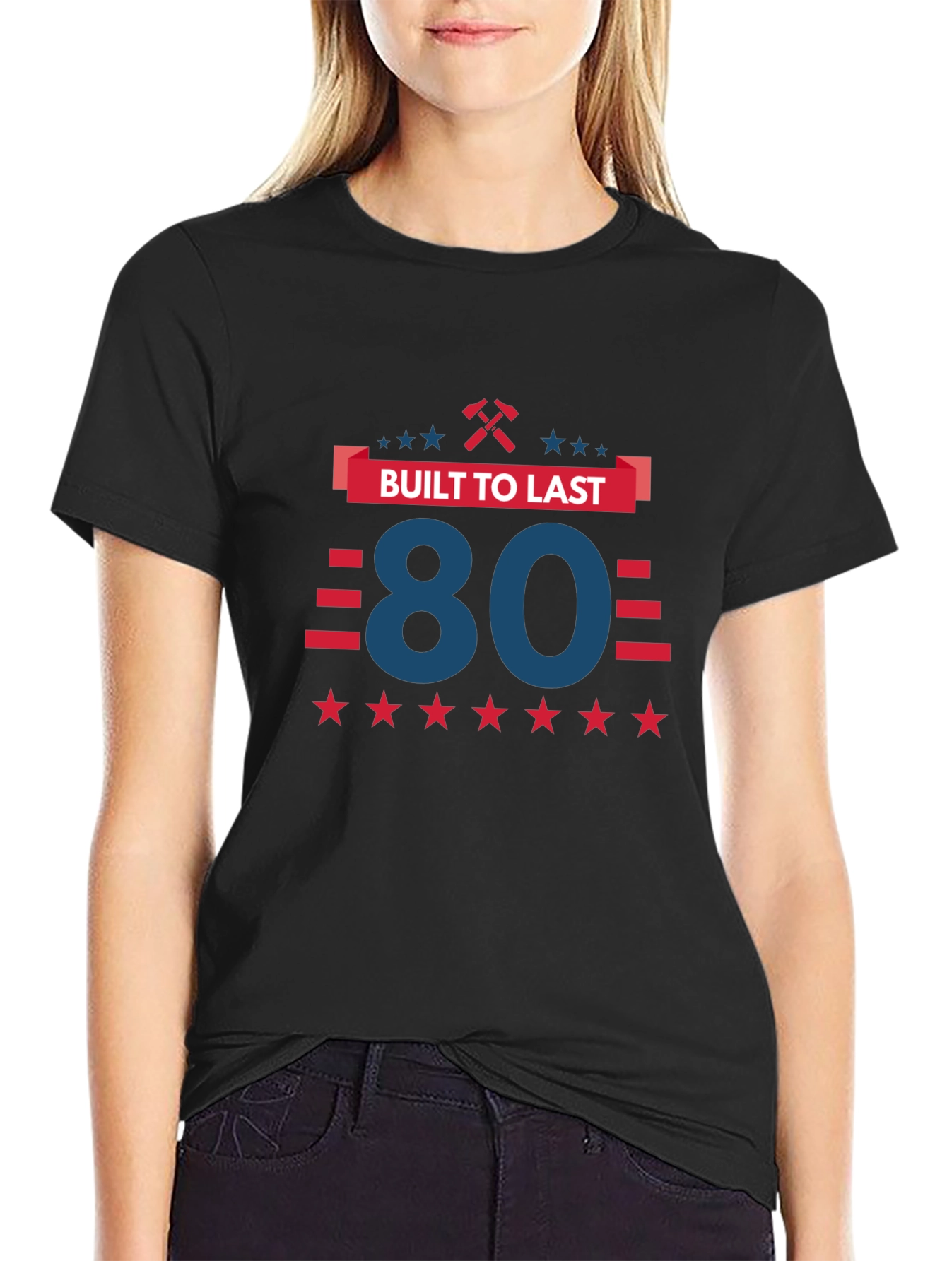 Built to Last 80th Birthday T-Shirt