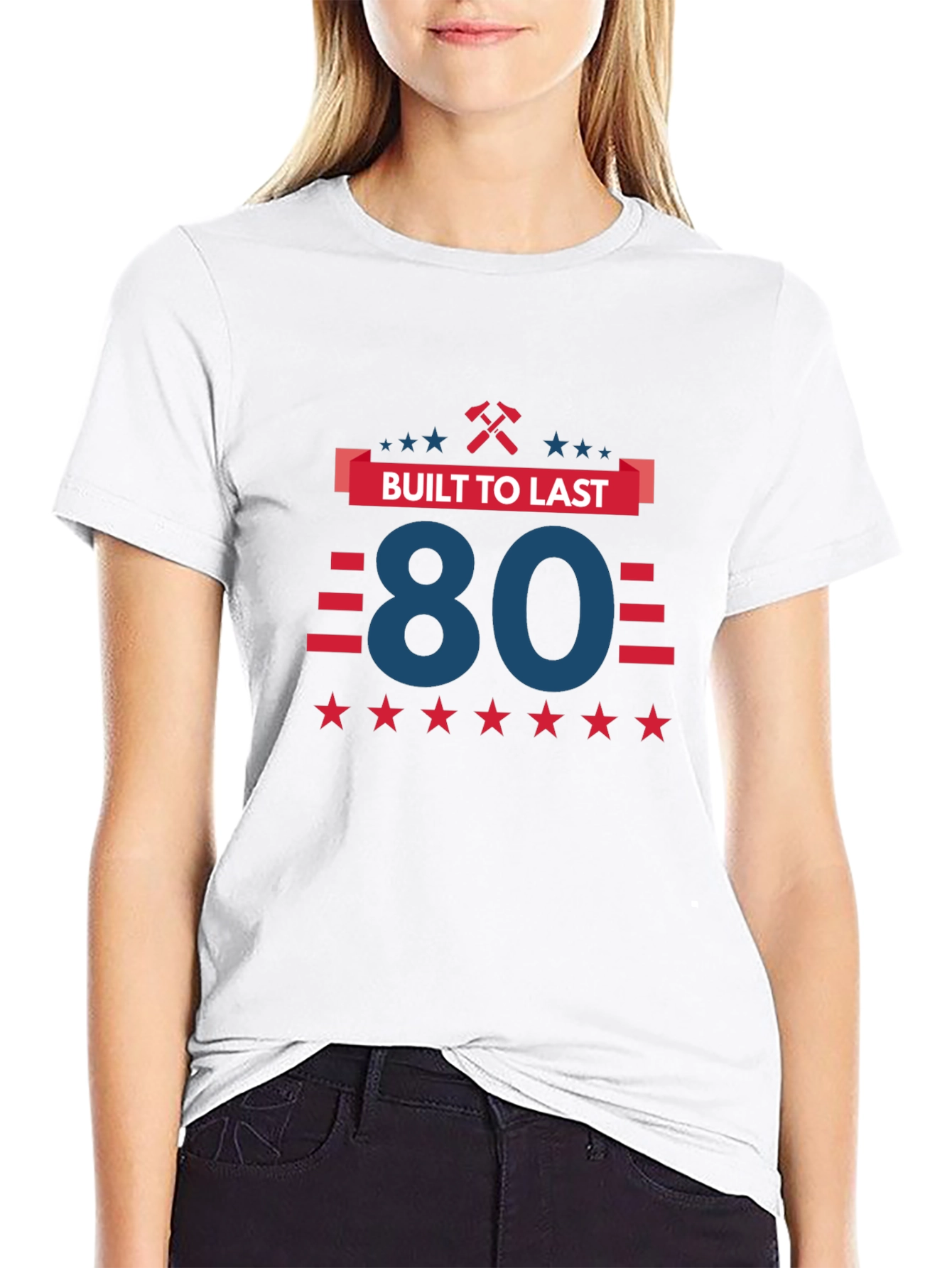 Built to Last 80th Birthday T-Shirt