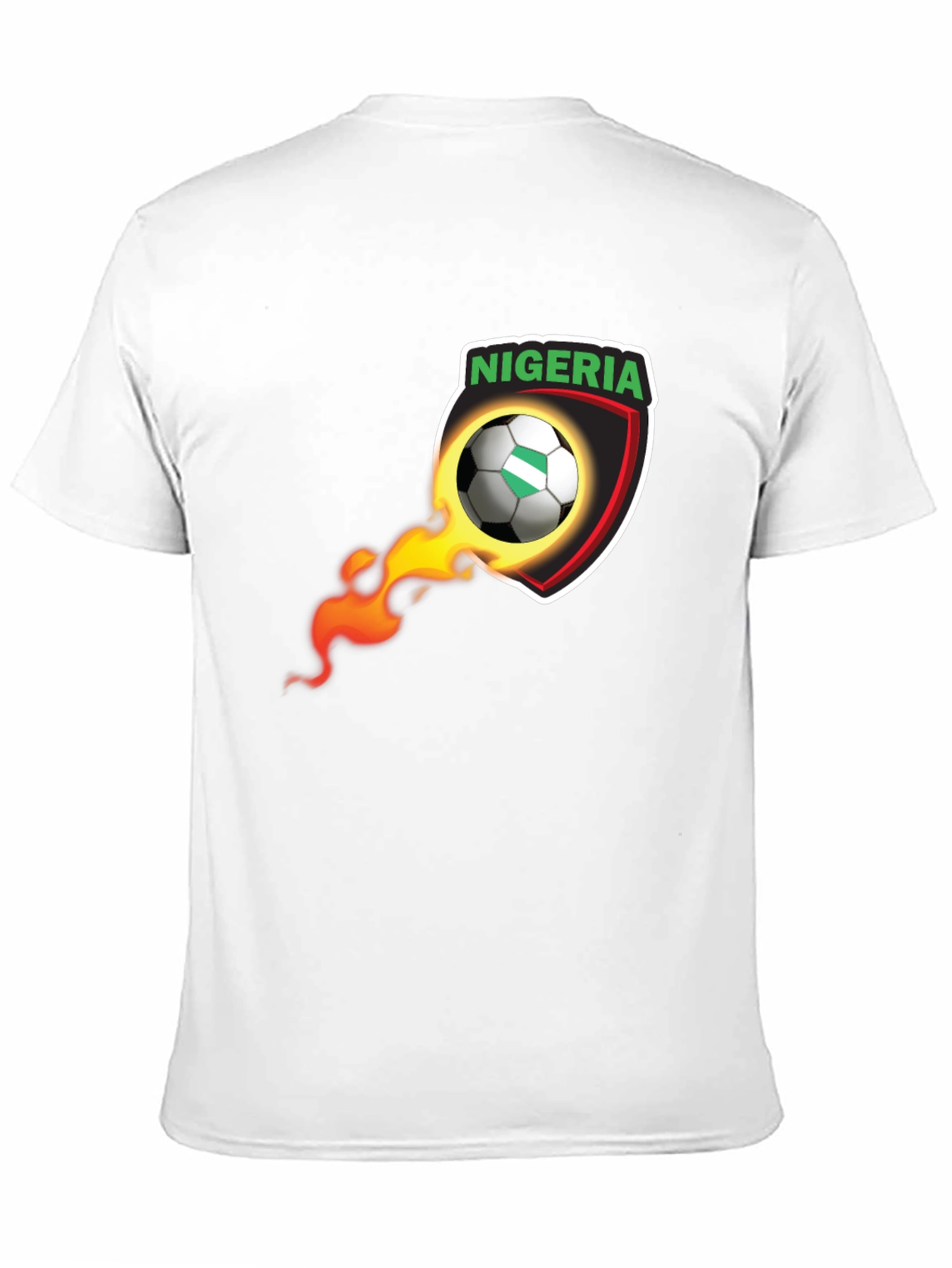 Nigeria Soccer Black T-Shirt