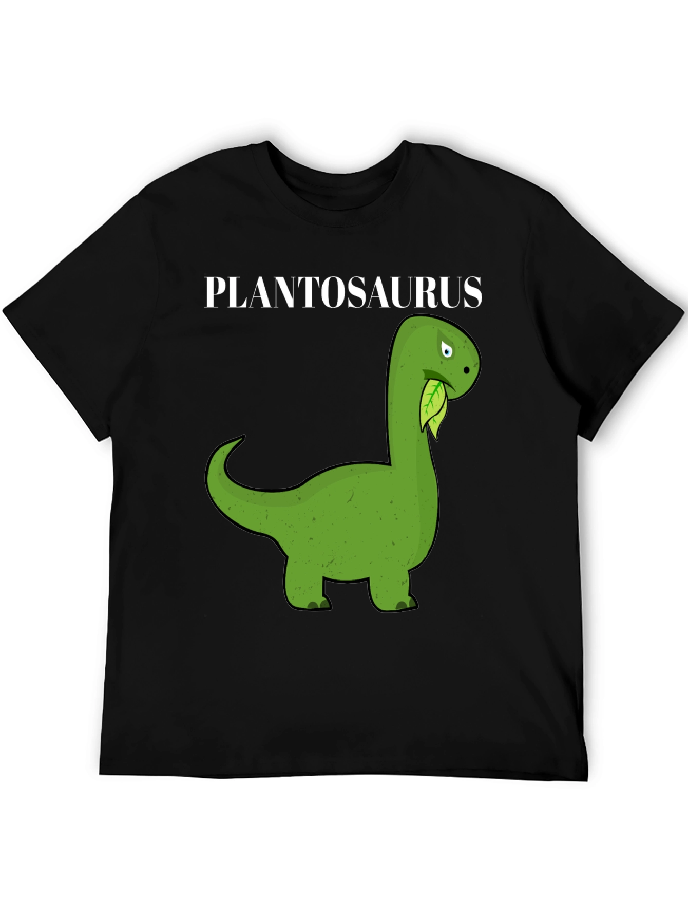 Plantosaurus Graphic Tee - Funny Vegan Dinosaur Shirt