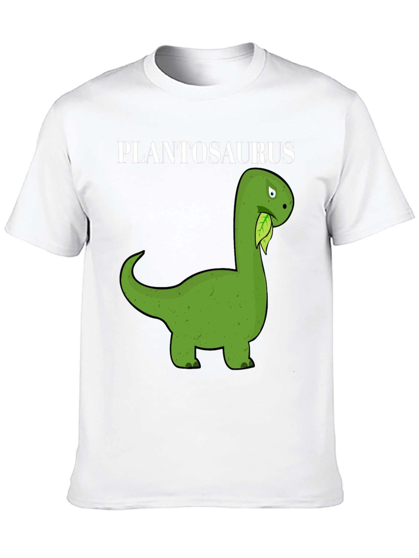 Plantosaurus Graphic Tee - Funny Vegan Dinosaur Shirt