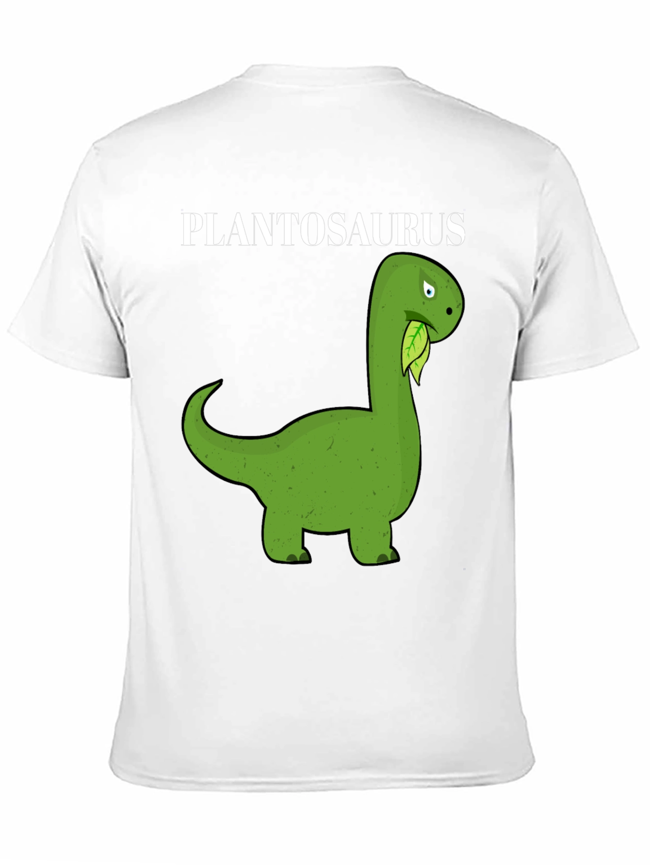 Plantosaurus Graphic Tee - Funny Vegan Dinosaur Shirt