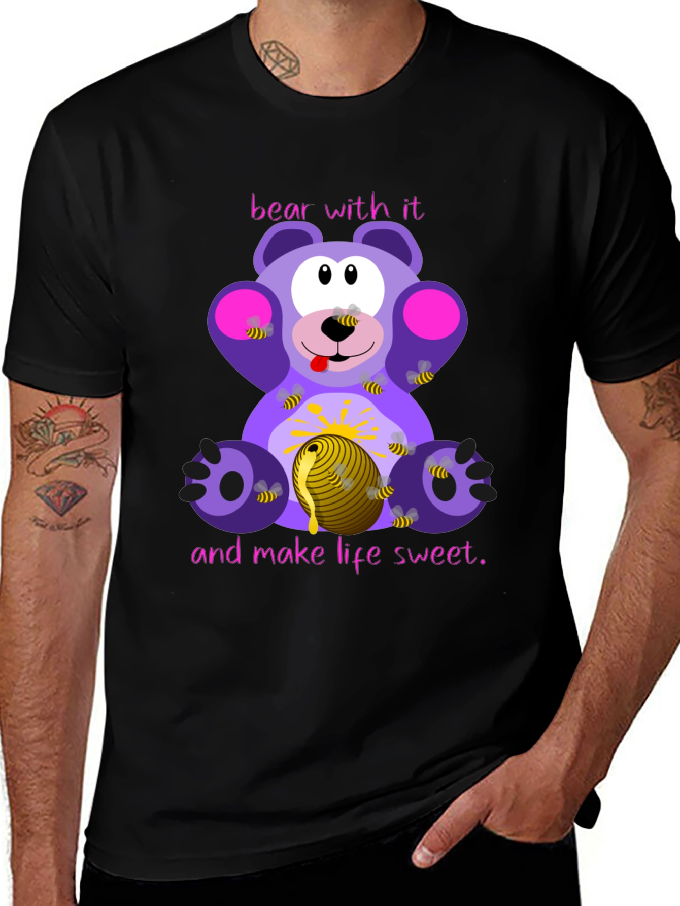 Bear With It Graphic T-Shirt