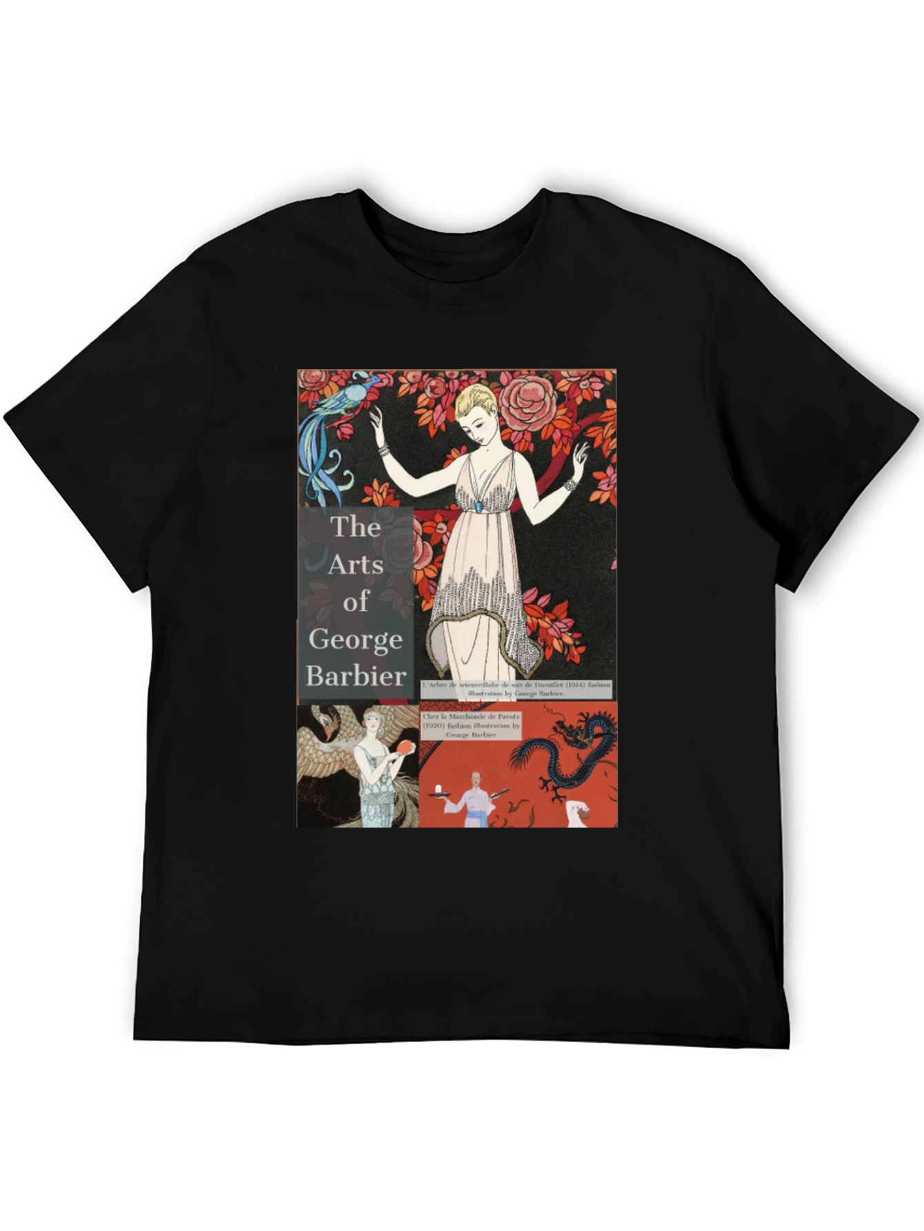 The Arts of George Barbier Graphic Tee