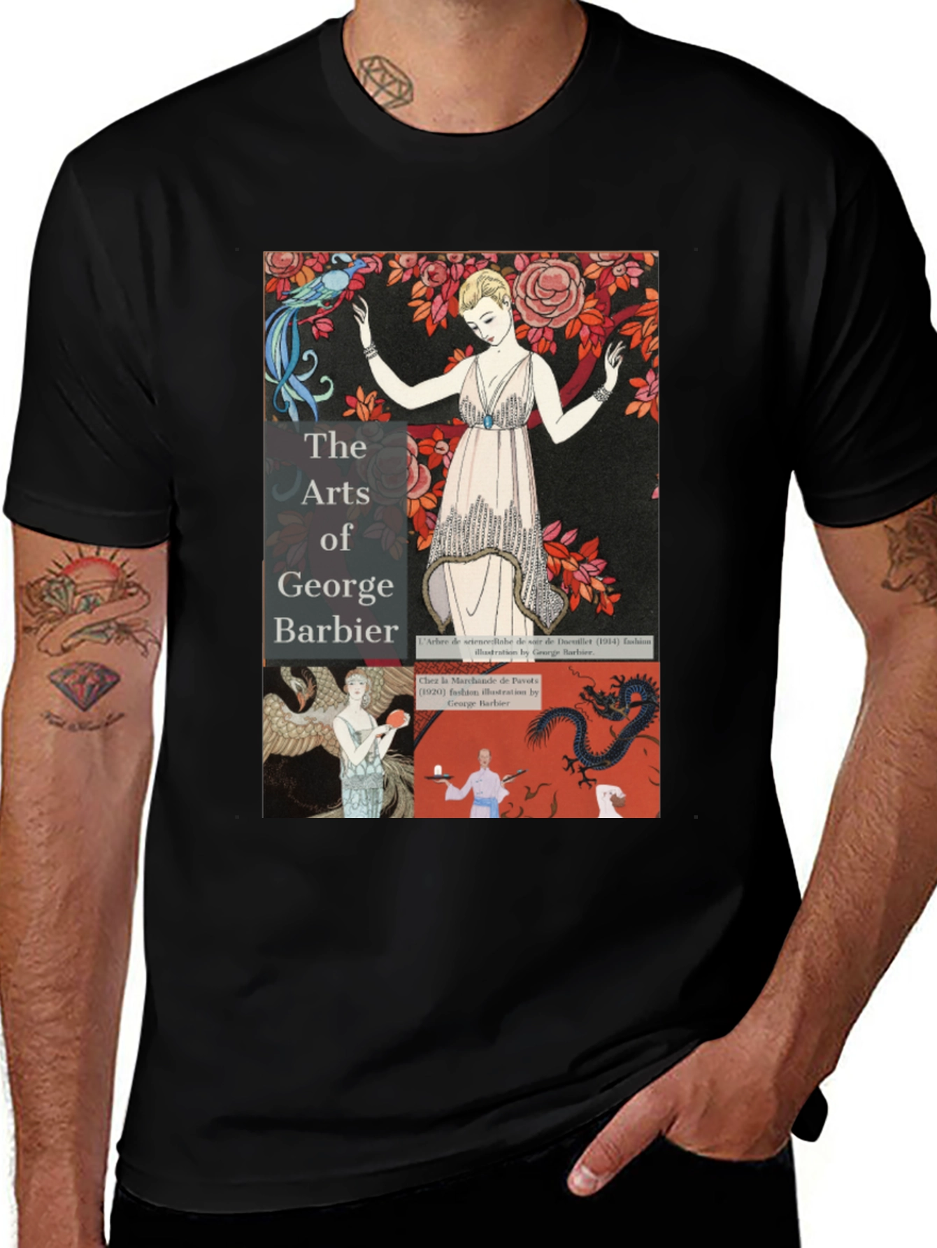 The Arts of George Barbier Graphic Tee