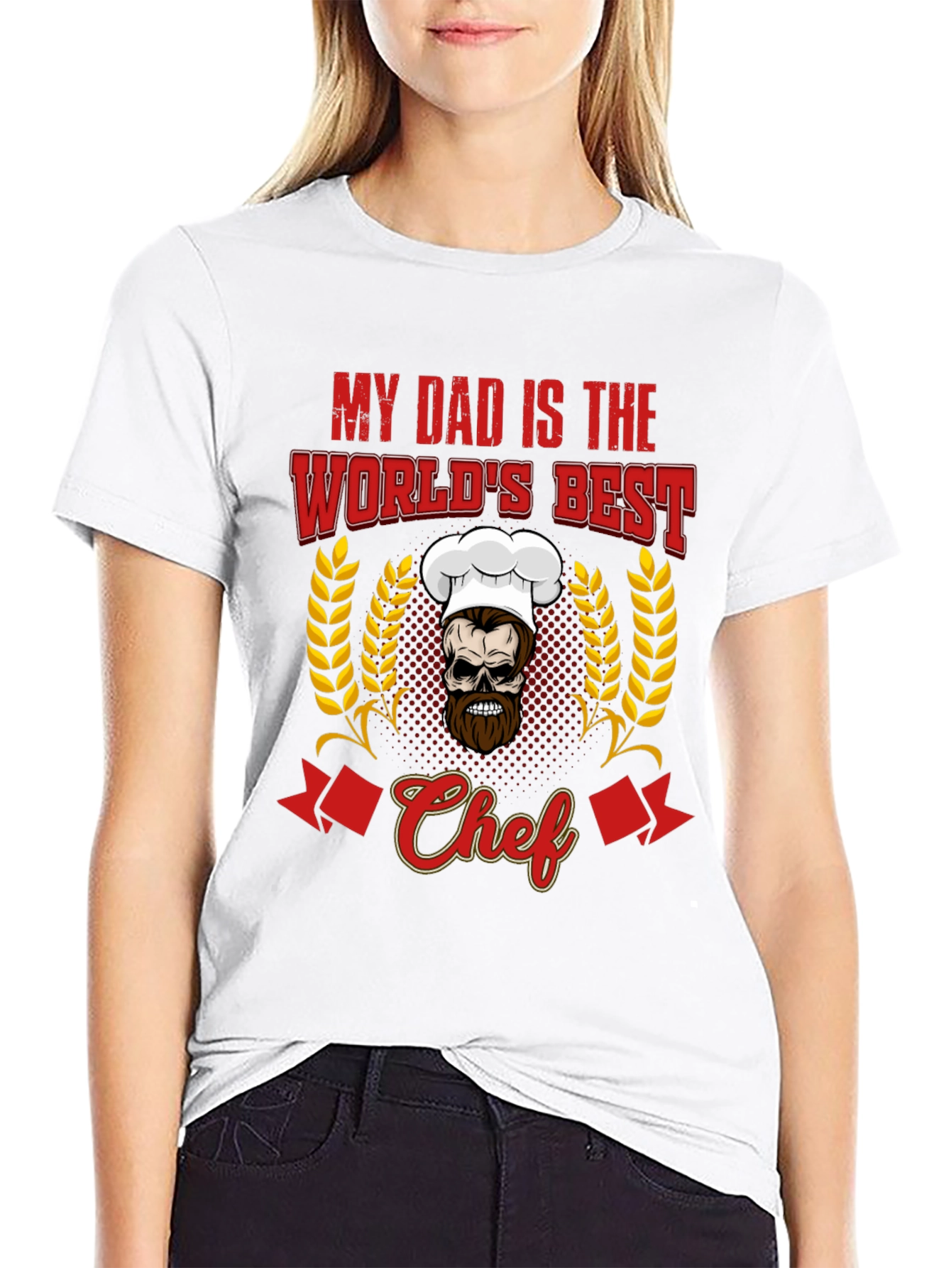 My Dad is the Worlds Best Chef T-Shirt