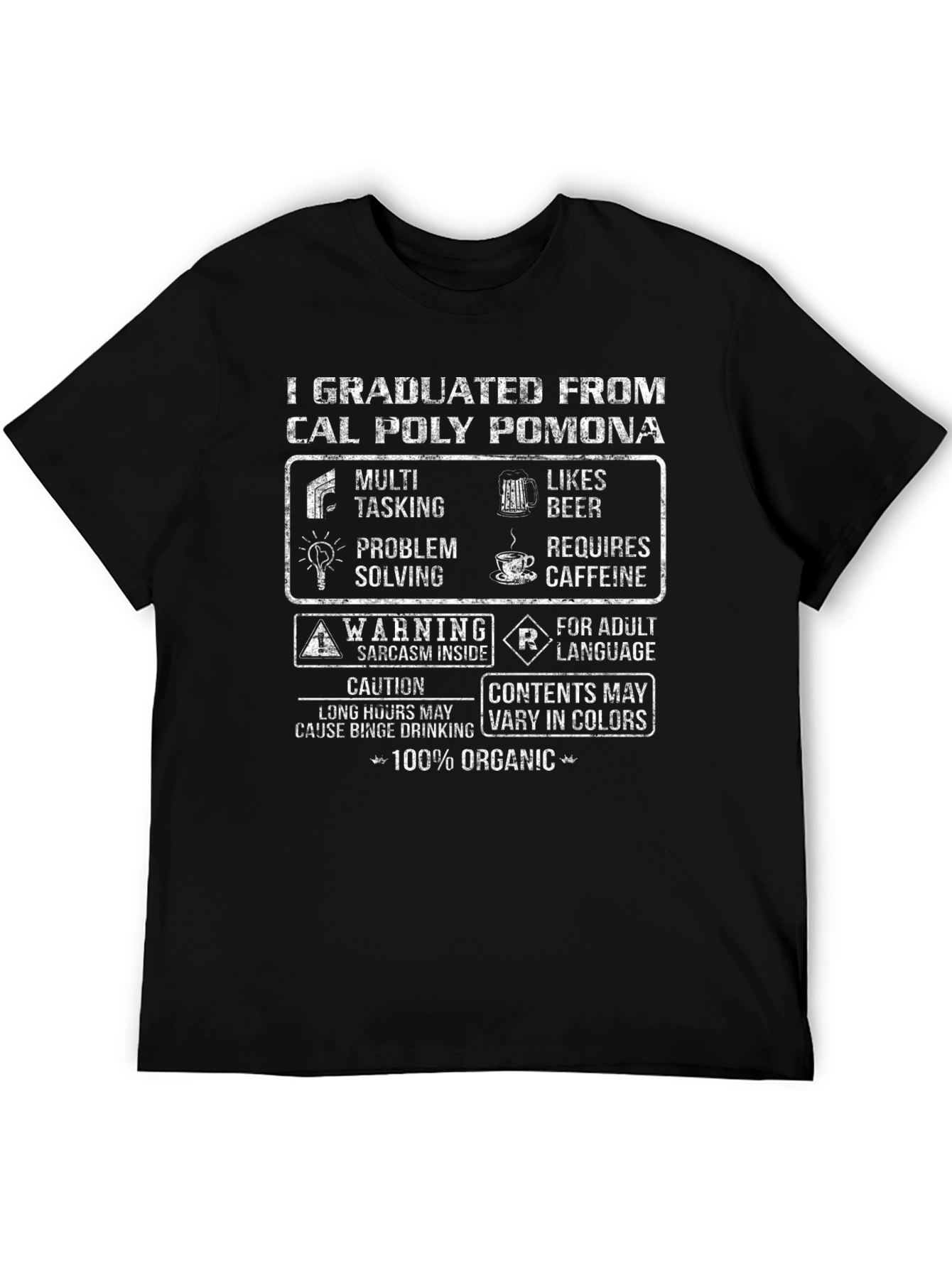 Cal Poly Pomona Graduate Novelty T-Shirt