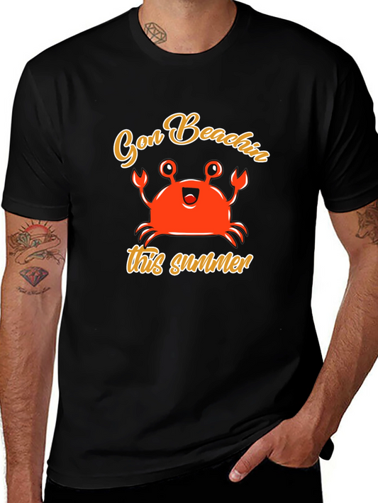 Gon Beachin Summer Crab T-Shirt