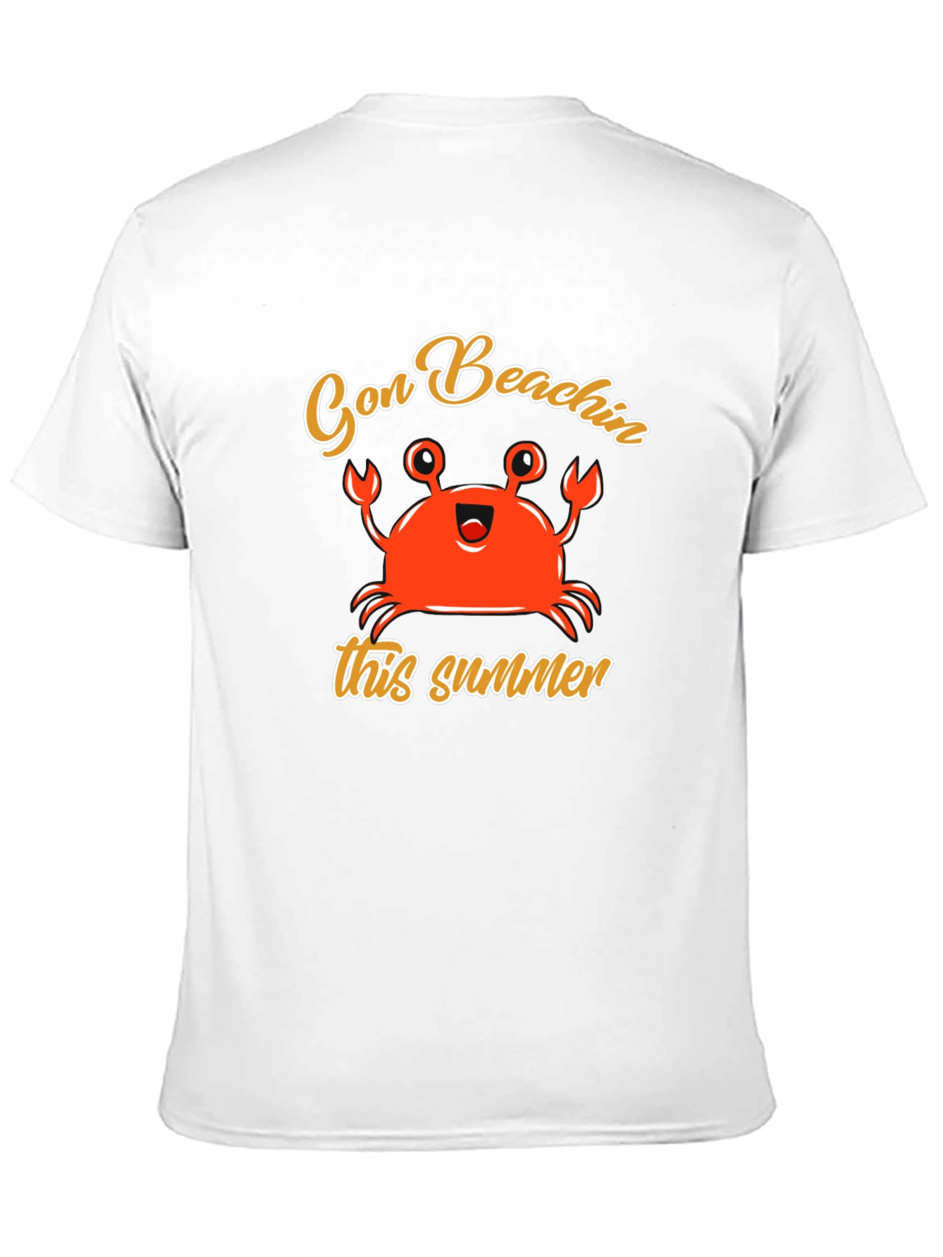 Gon Beachin Summer Crab T-Shirt