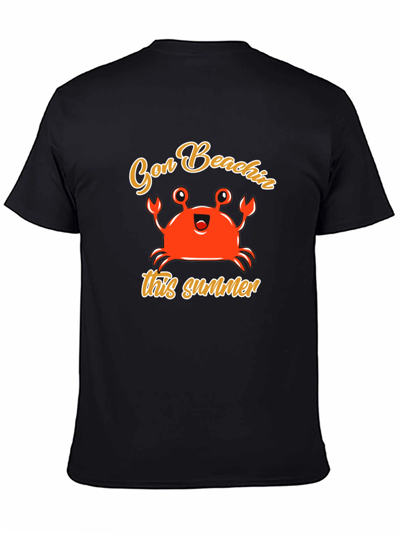 Gon Beachin Summer Crab T-Shirt