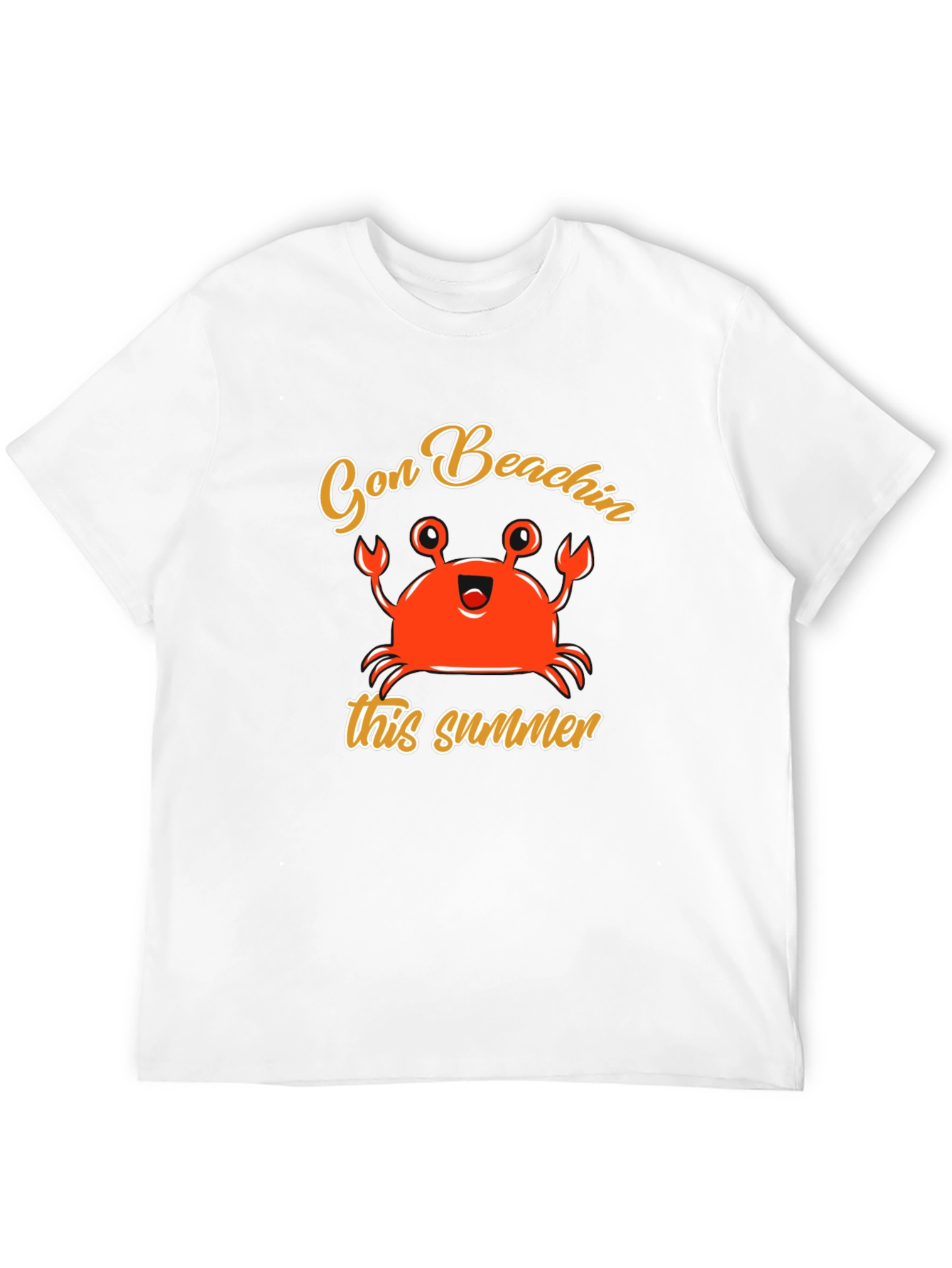 Gon Beachin Summer Crab T-Shirt