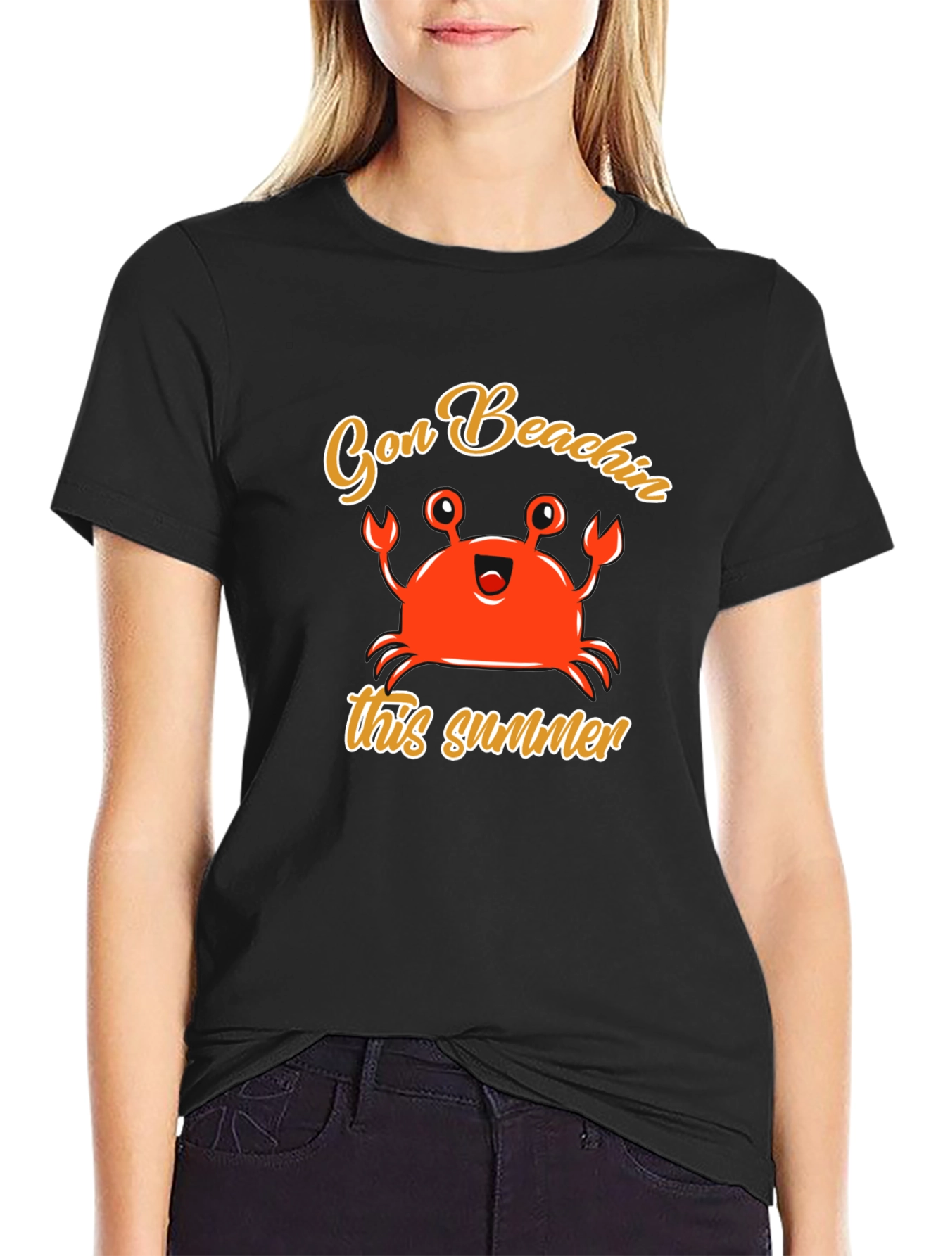 Gon Beachin Summer Crab T-Shirt