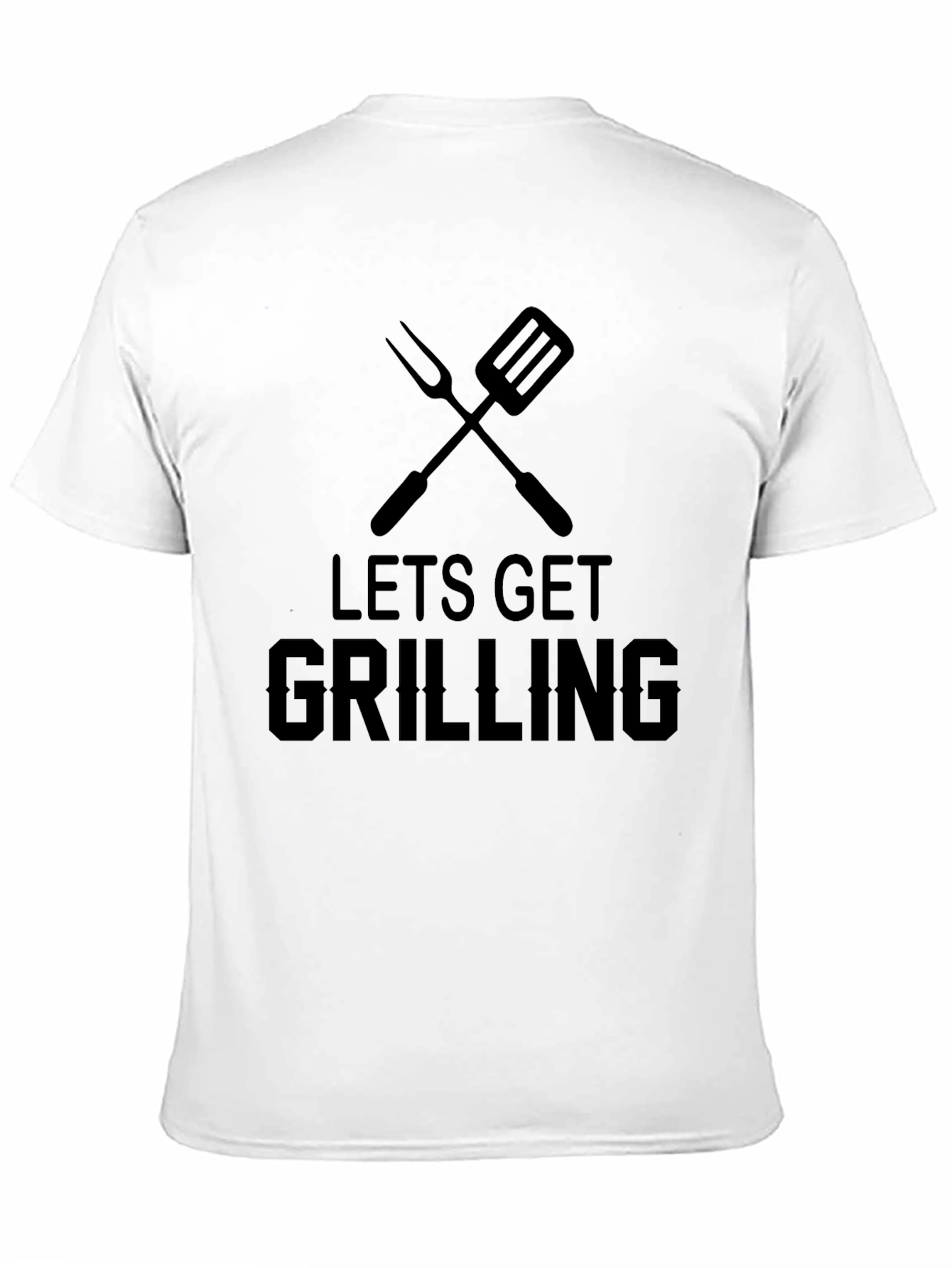 Lets Get Grilling Black T-Shirt