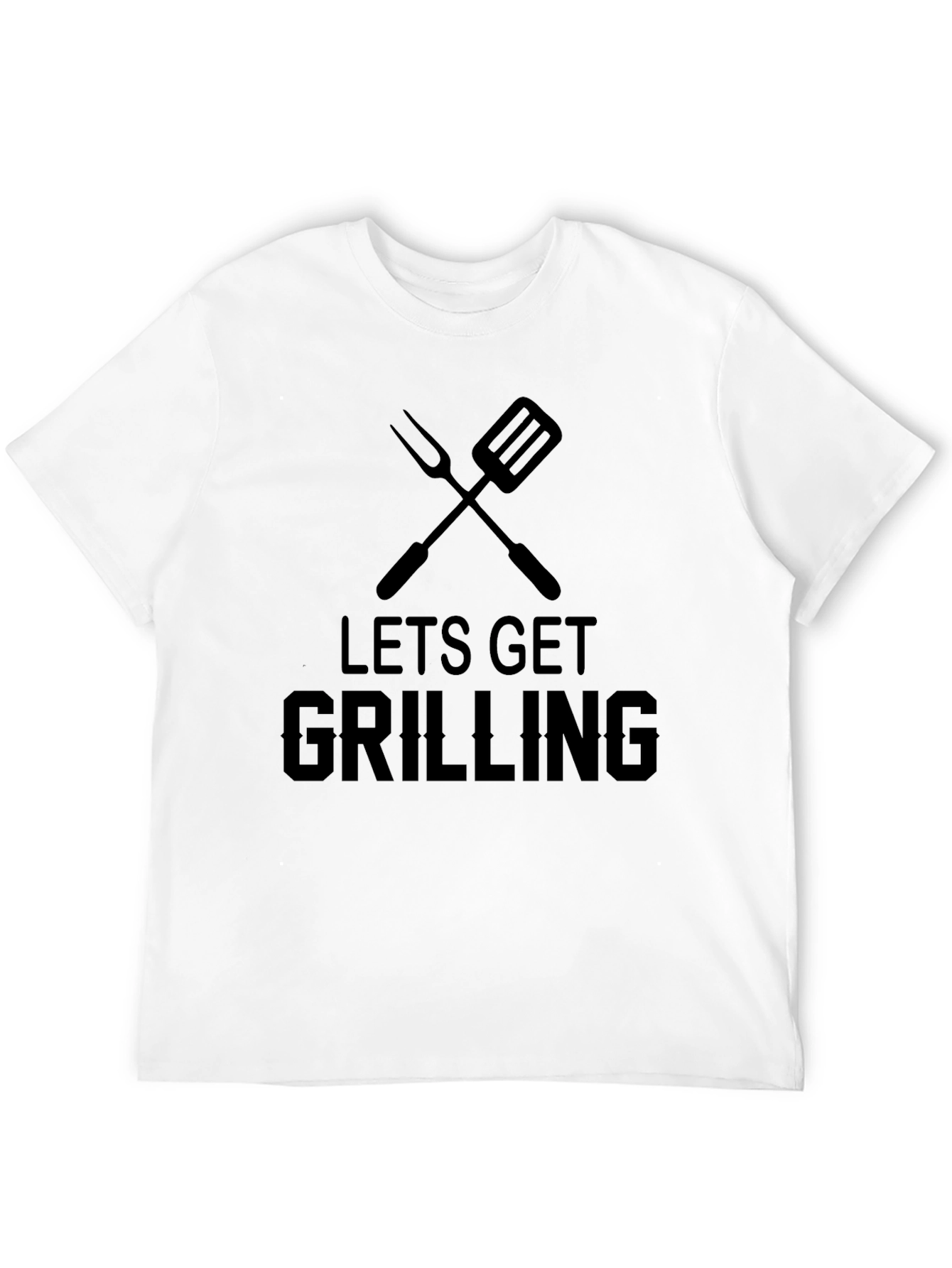 Lets Get Grilling Black T-Shirt