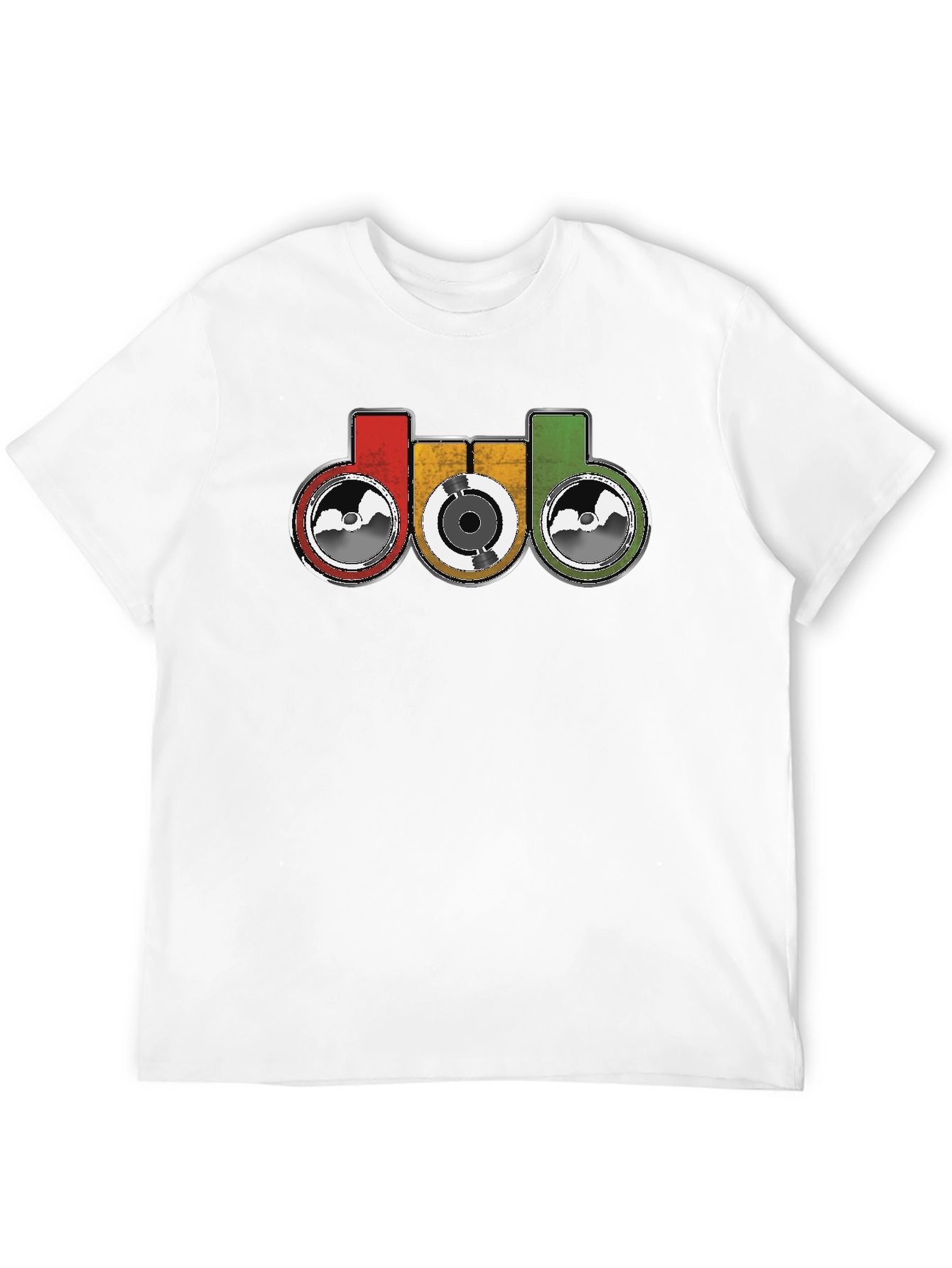 Retro Dub Music T-Shirt - Black