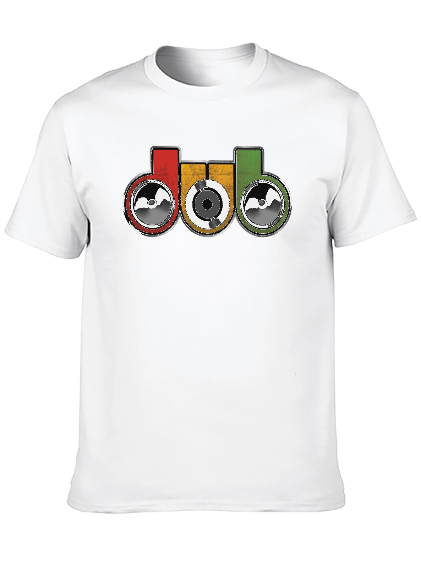 Retro Dub Music T-Shirt - Black