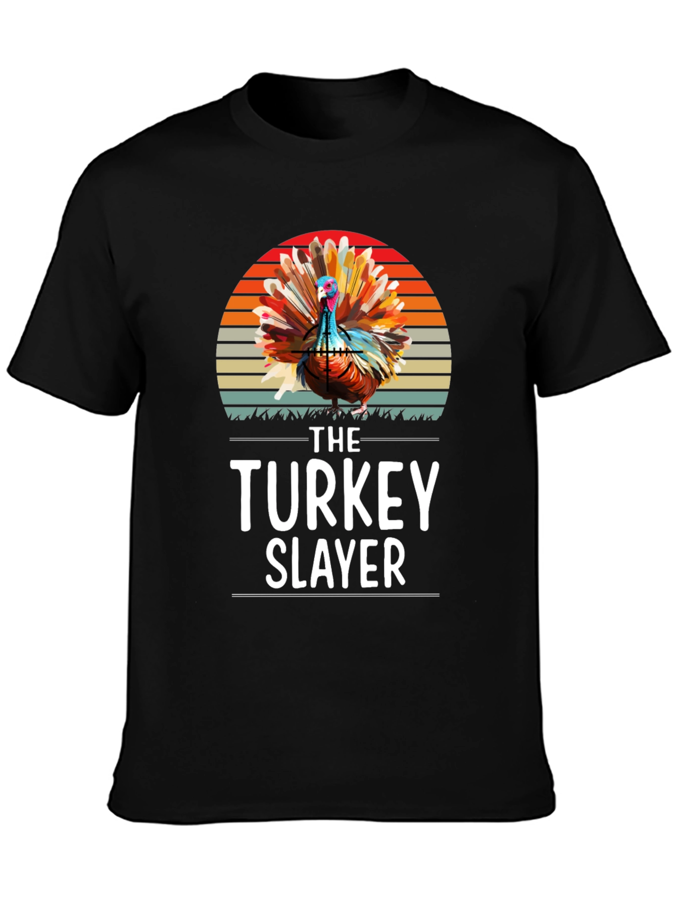 Turkey Slayer Graphic T-Shirt - Thanksgiving Apparel