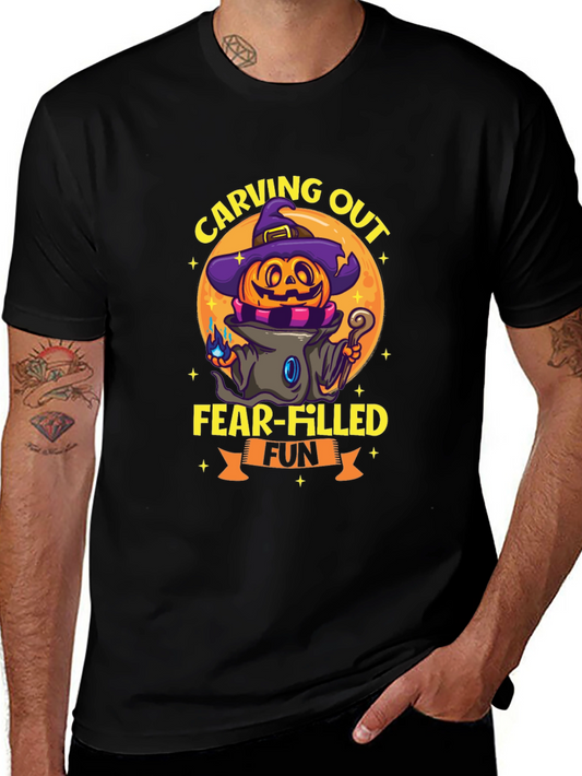 Halloween Pumpkin Carving T-Shirt