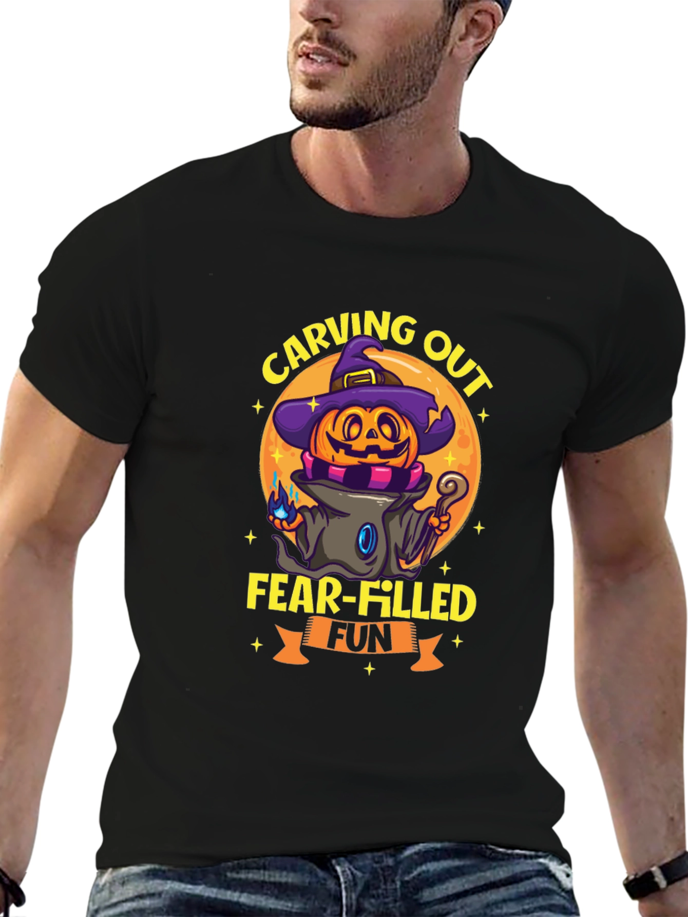Halloween Pumpkin Carving T-Shirt