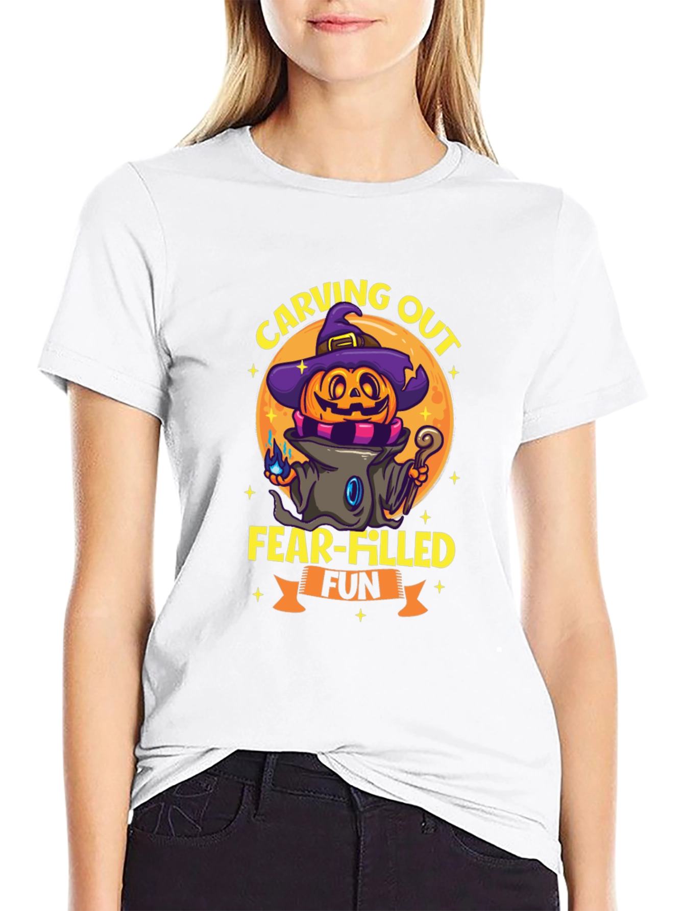 Halloween Pumpkin Carving T-Shirt