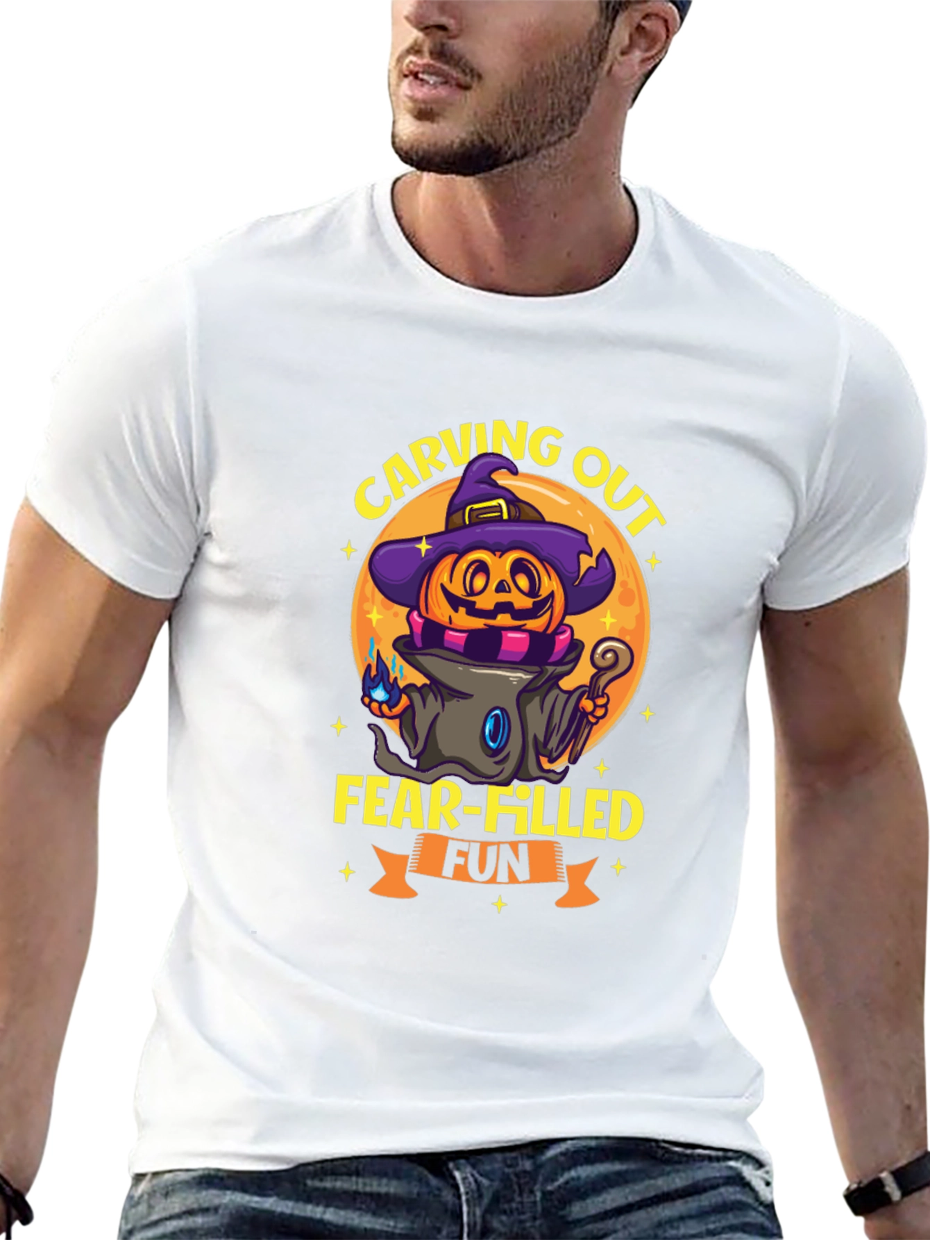 Halloween Pumpkin Carving T-Shirt