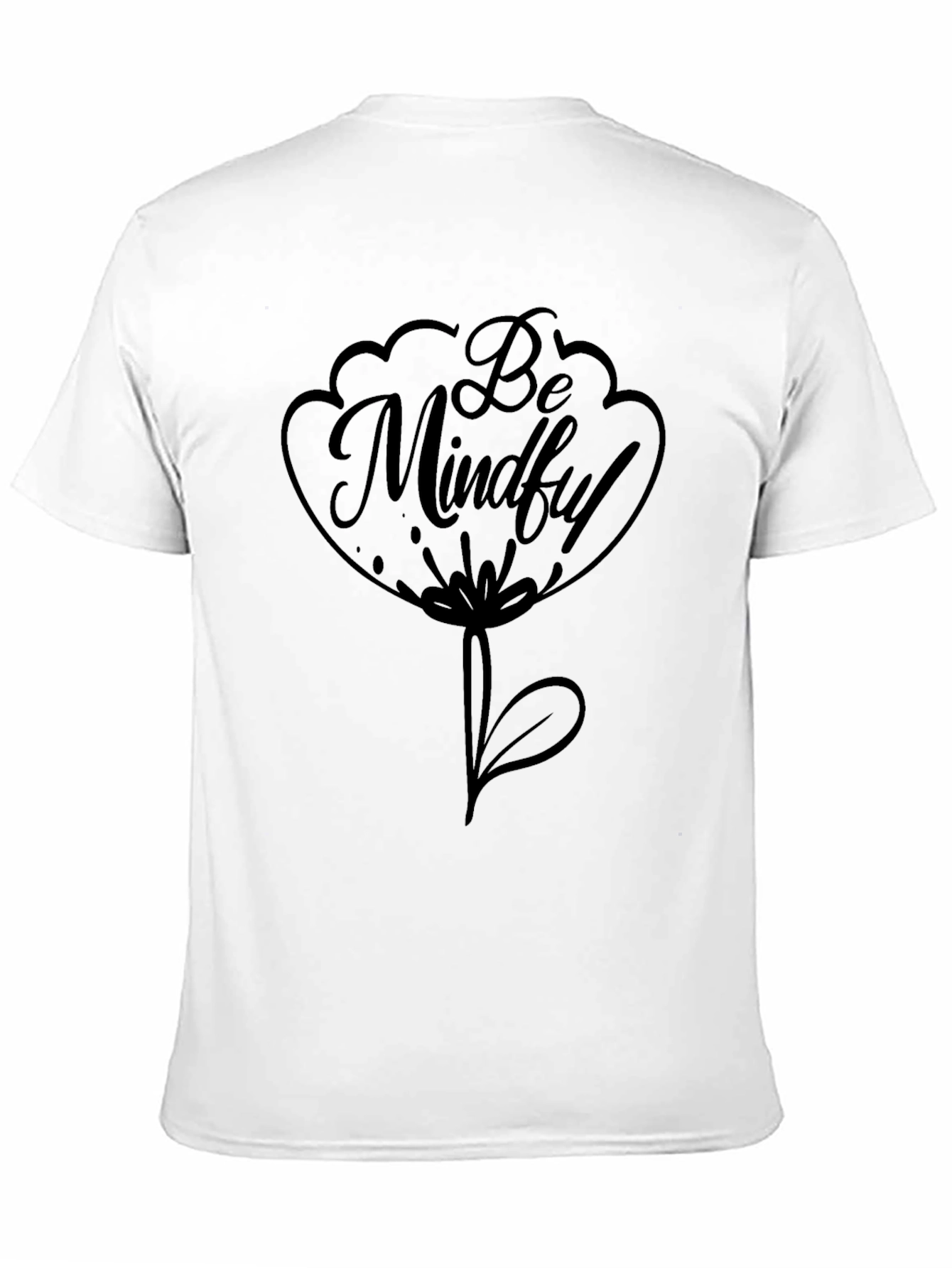 Mindful Black Graphic Tee