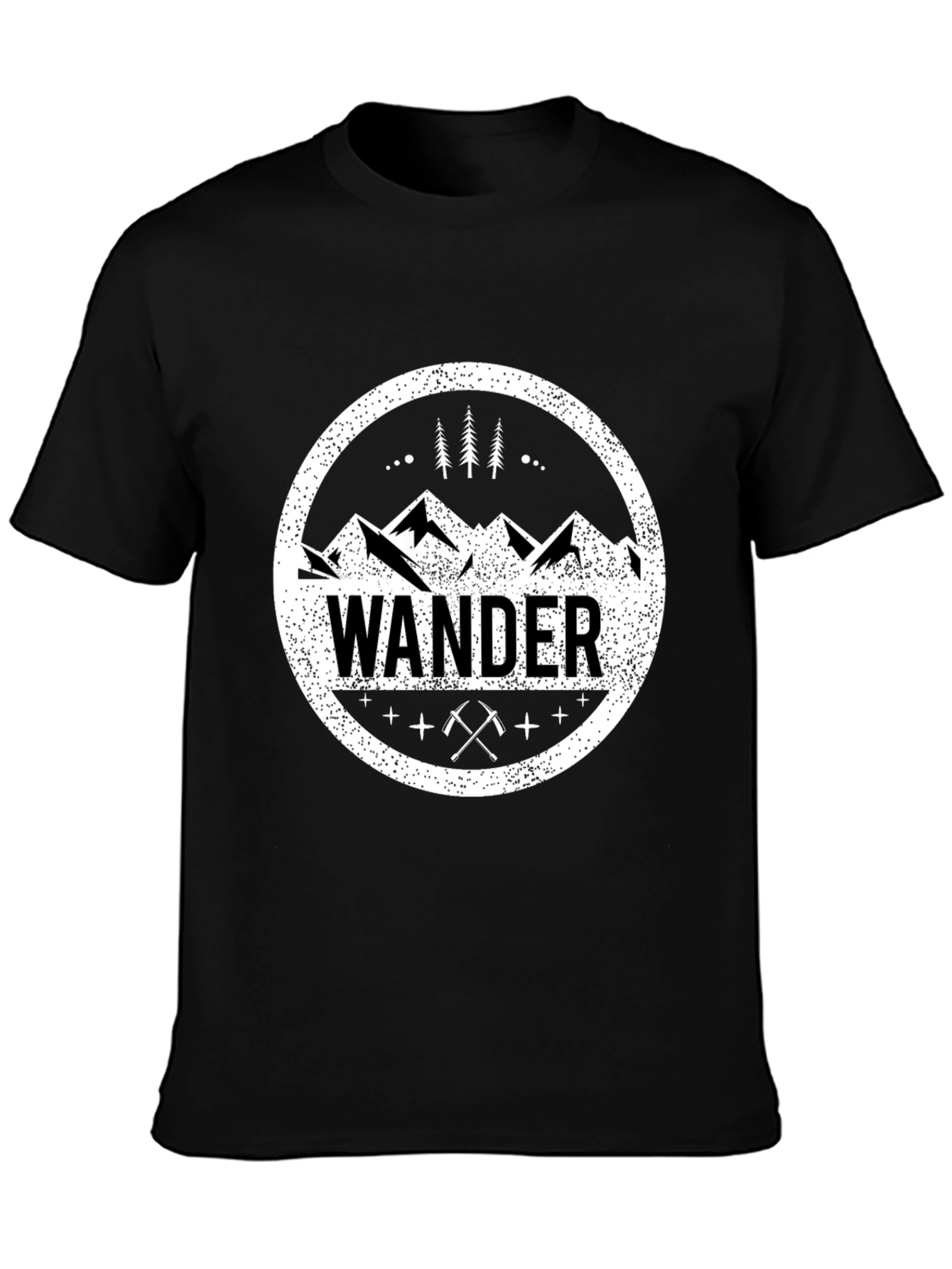 Wanderlust Mountain Graphic Tee - Adventure Ready!
