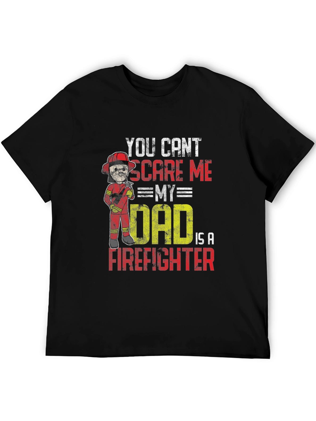 Firefighter Dad Graphic Tee - Humor & Pride