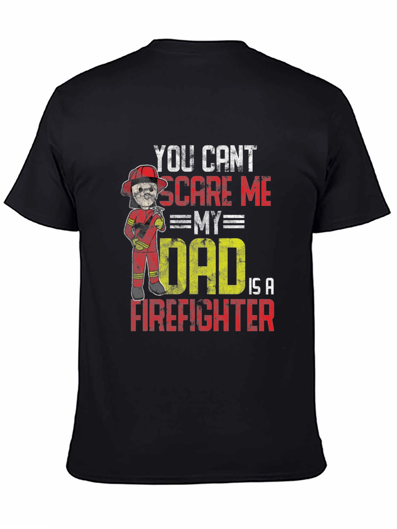 Firefighter Dad Graphic Tee - Humor & Pride