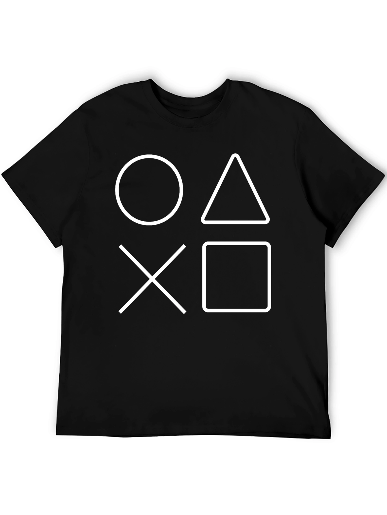 PlayStation Controller Symbols Graphic Tee