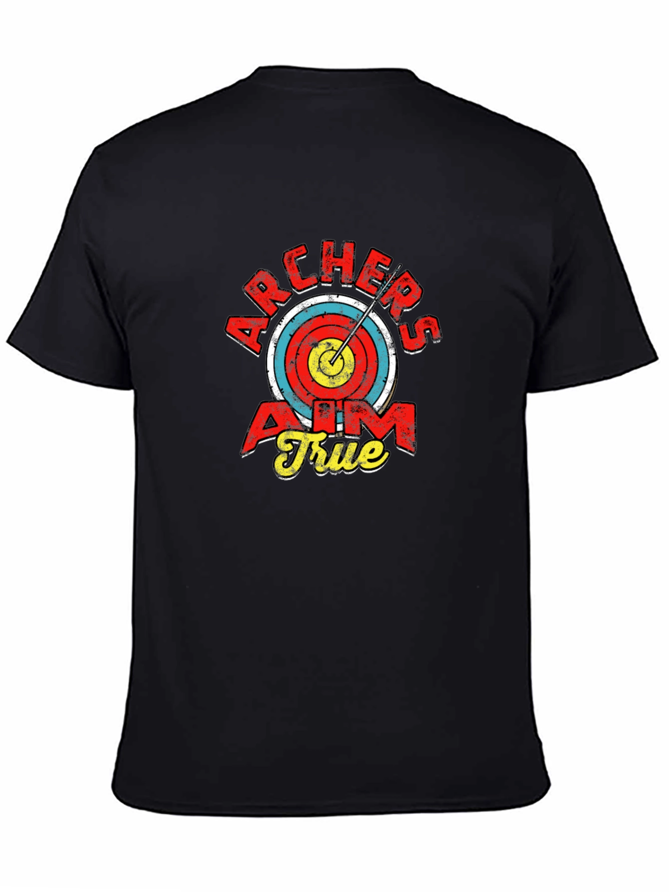 Archers Aim True T-Shirt - Retro Archery Tee