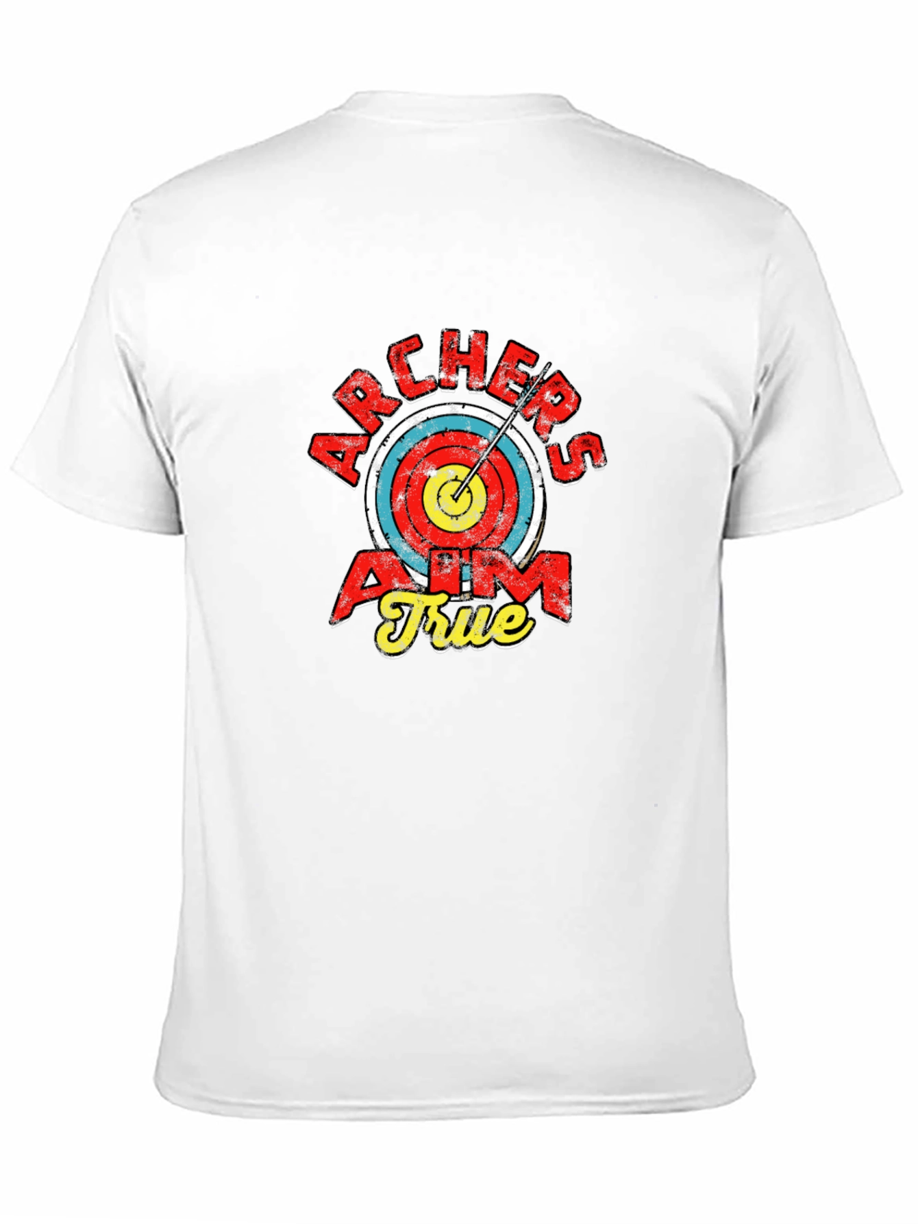 Archers Aim True T-Shirt - Retro Archery Tee