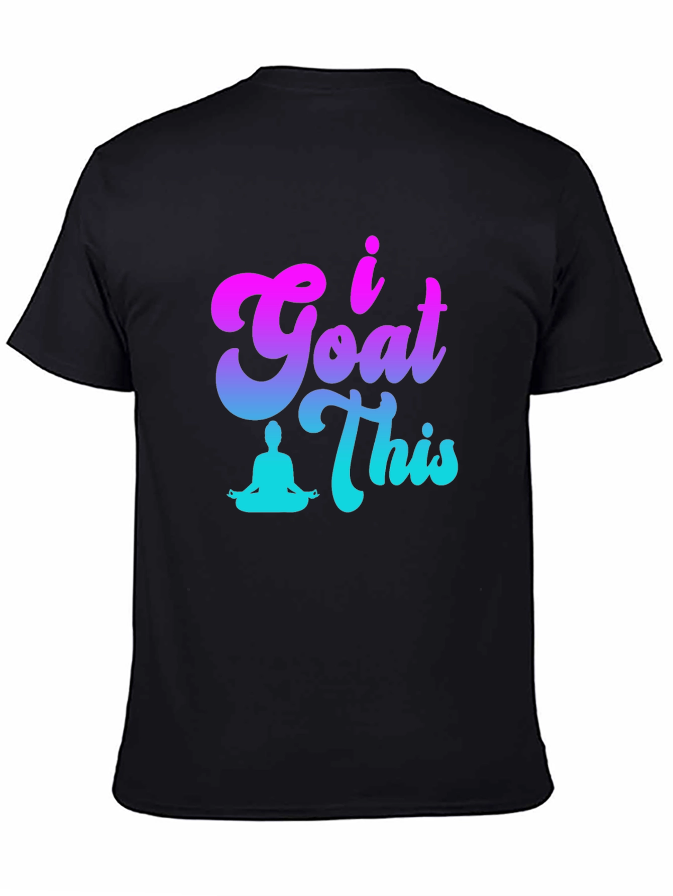 I Goat This Yoga T-Shirt - Black