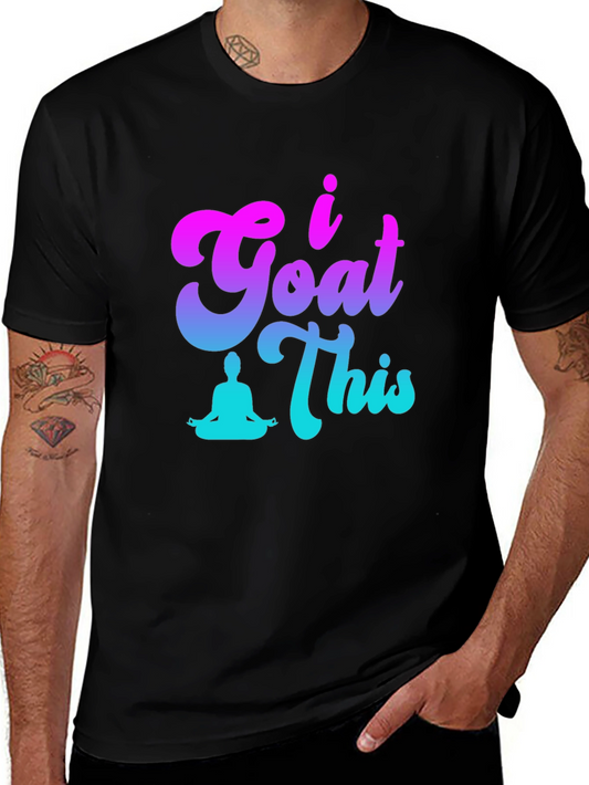 I Goat This Yoga T-Shirt - Black