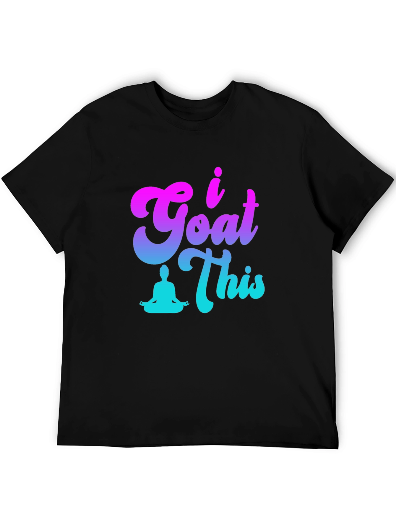 I Goat This Yoga T-Shirt - Black