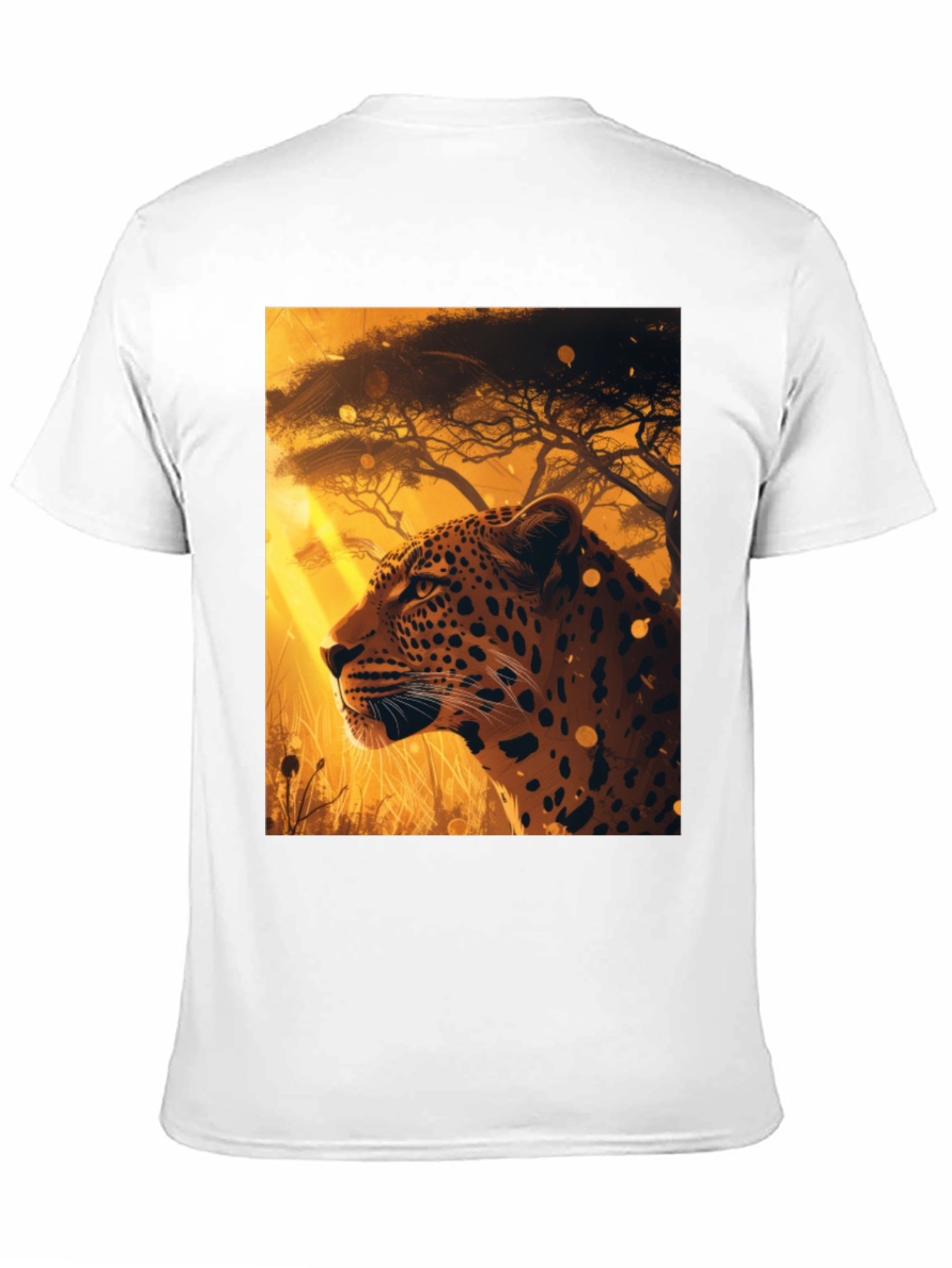 Leopard Graphic Tee - Wildlife Print