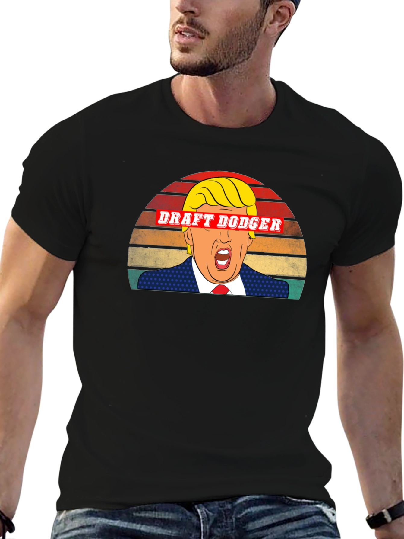 Draft Dodger Graphic Tee - Black