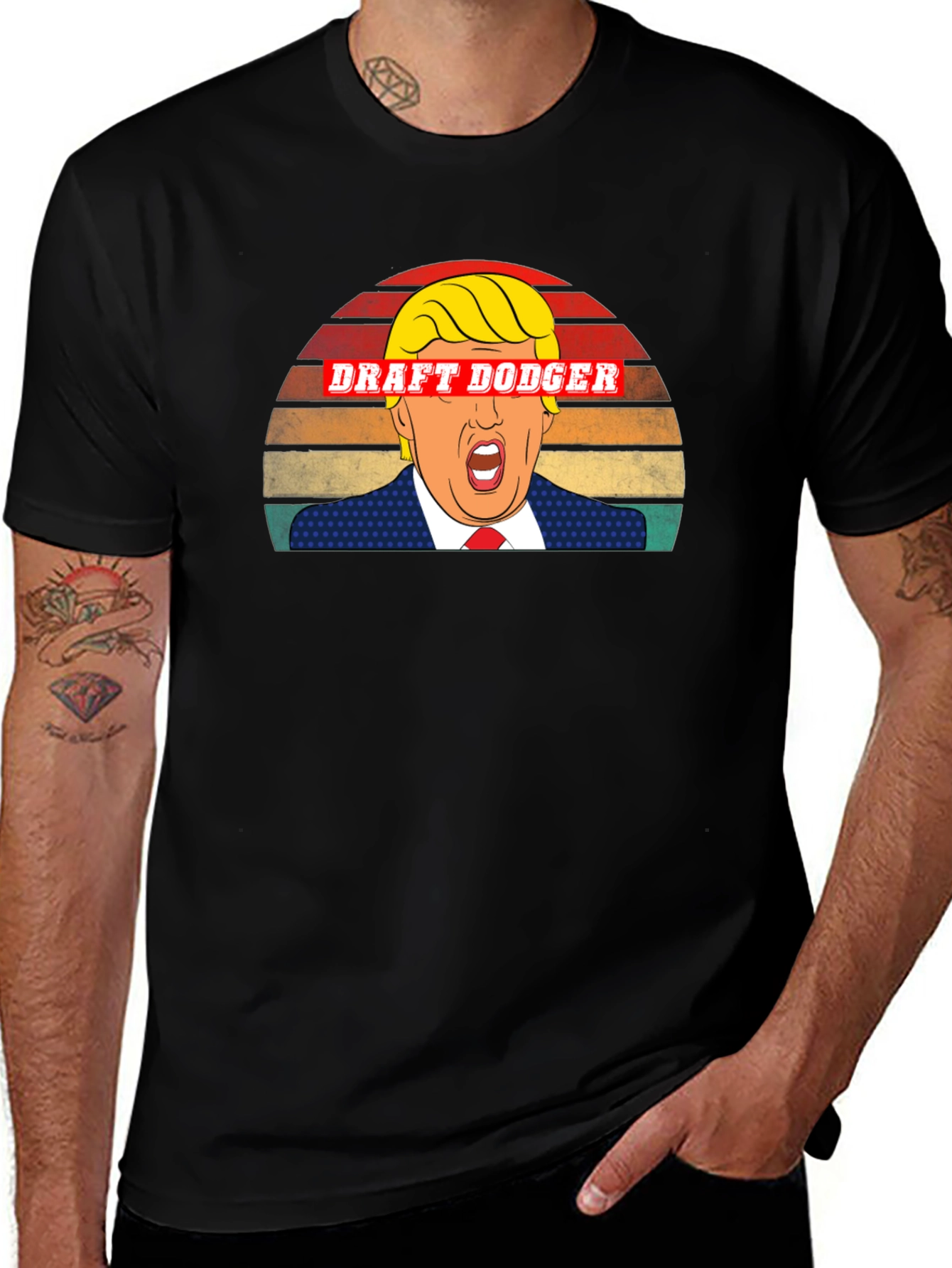 Draft Dodger Graphic Tee - Black