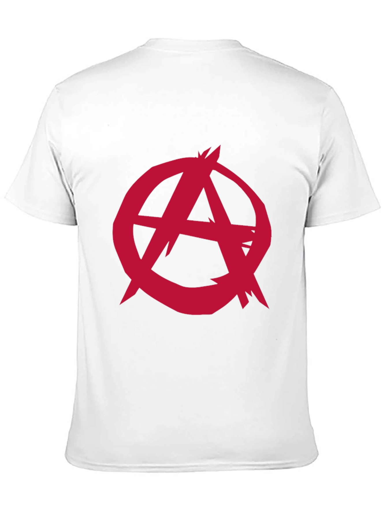 Anarchy Symbol Graphic Tee - Black Cotton